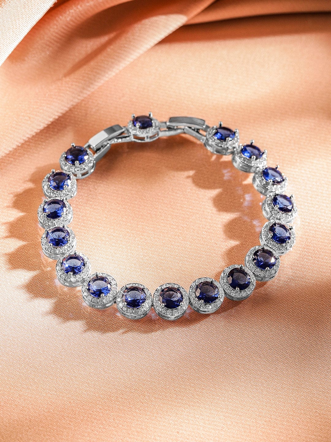 rubans-rhodium-plated-blue-sapphire-cubic-zirconia-studded-tennis-bracelet-bangles-bracelet-1143857938.jpg