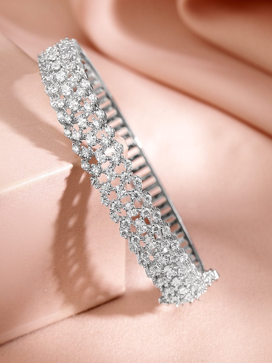 rubans-rhodium-plated-cubic-zirconia-cuff-bracelet-bracelets-1144176264.jpg