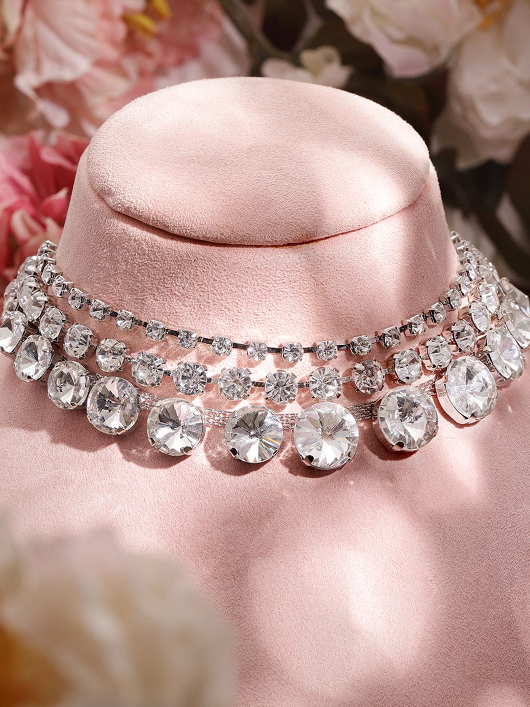 rubans-rhodium-plated-cubic-zirconia-studded-3-layer-choker-necklace-necklace-chains-36137504506030.jpg