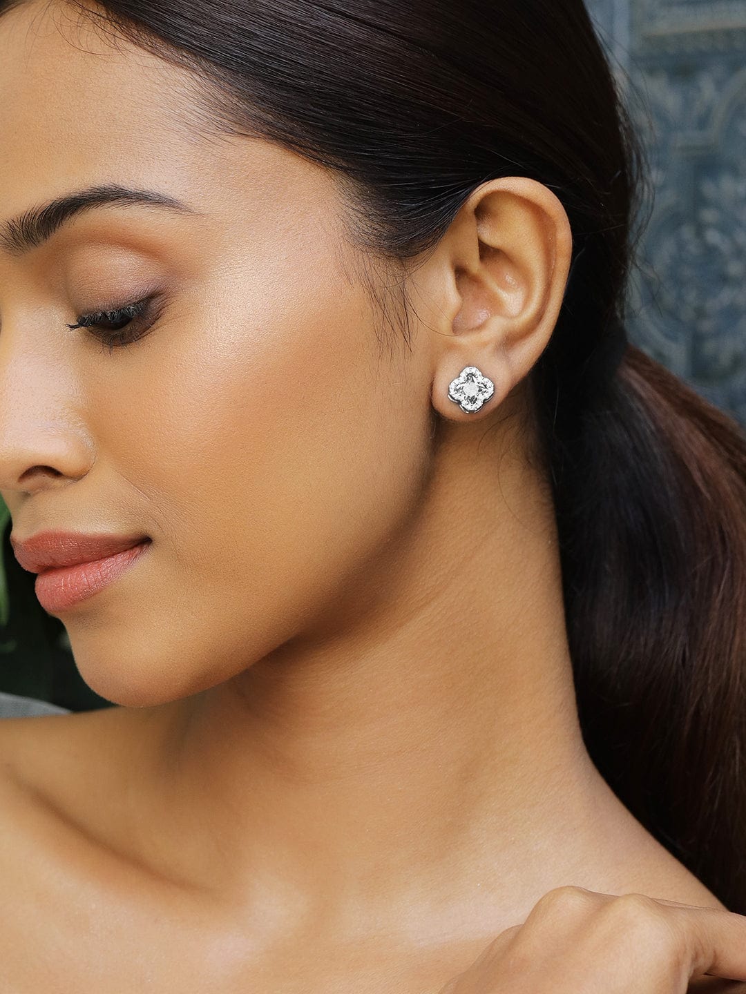 rubans-rhodium-plated-cubic-zirconia-studded-clover-shaped-stud-earrings-earrings-1127708406.jpg