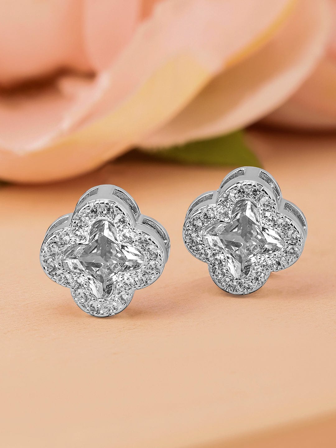 rubans-rhodium-plated-cubic-zirconia-studded-clover-shaped-stud-earrings-earrings-1127708409.jpg
