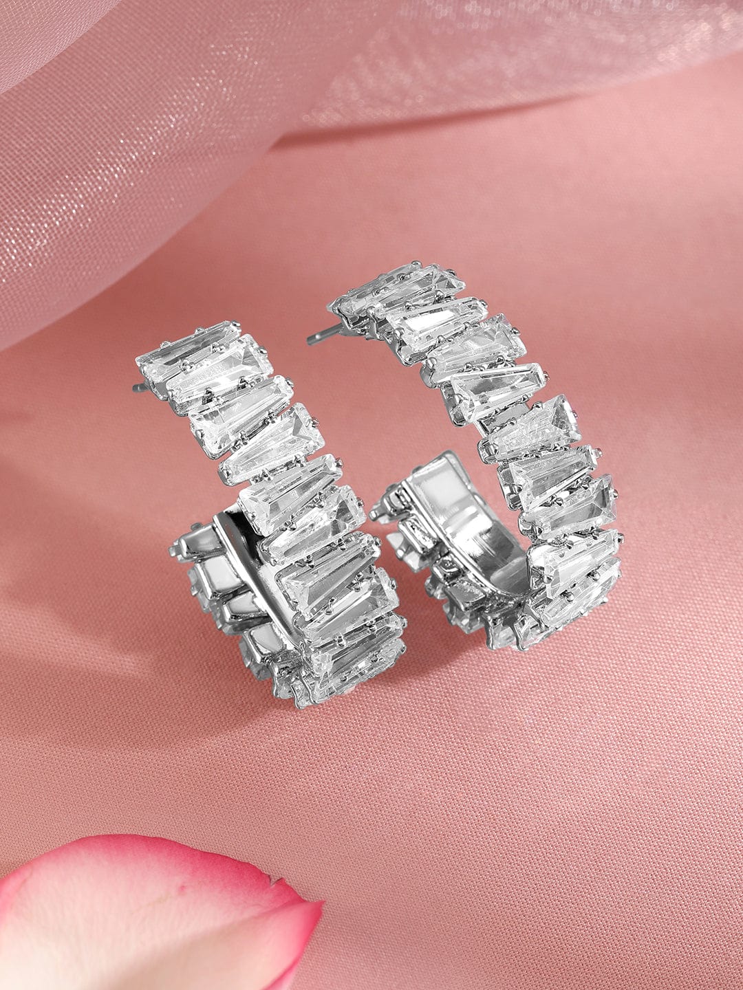 rubans-rhodium-plated-cubic-zirconia-studded-hoop-earrings-earrings-1127636812.jpg