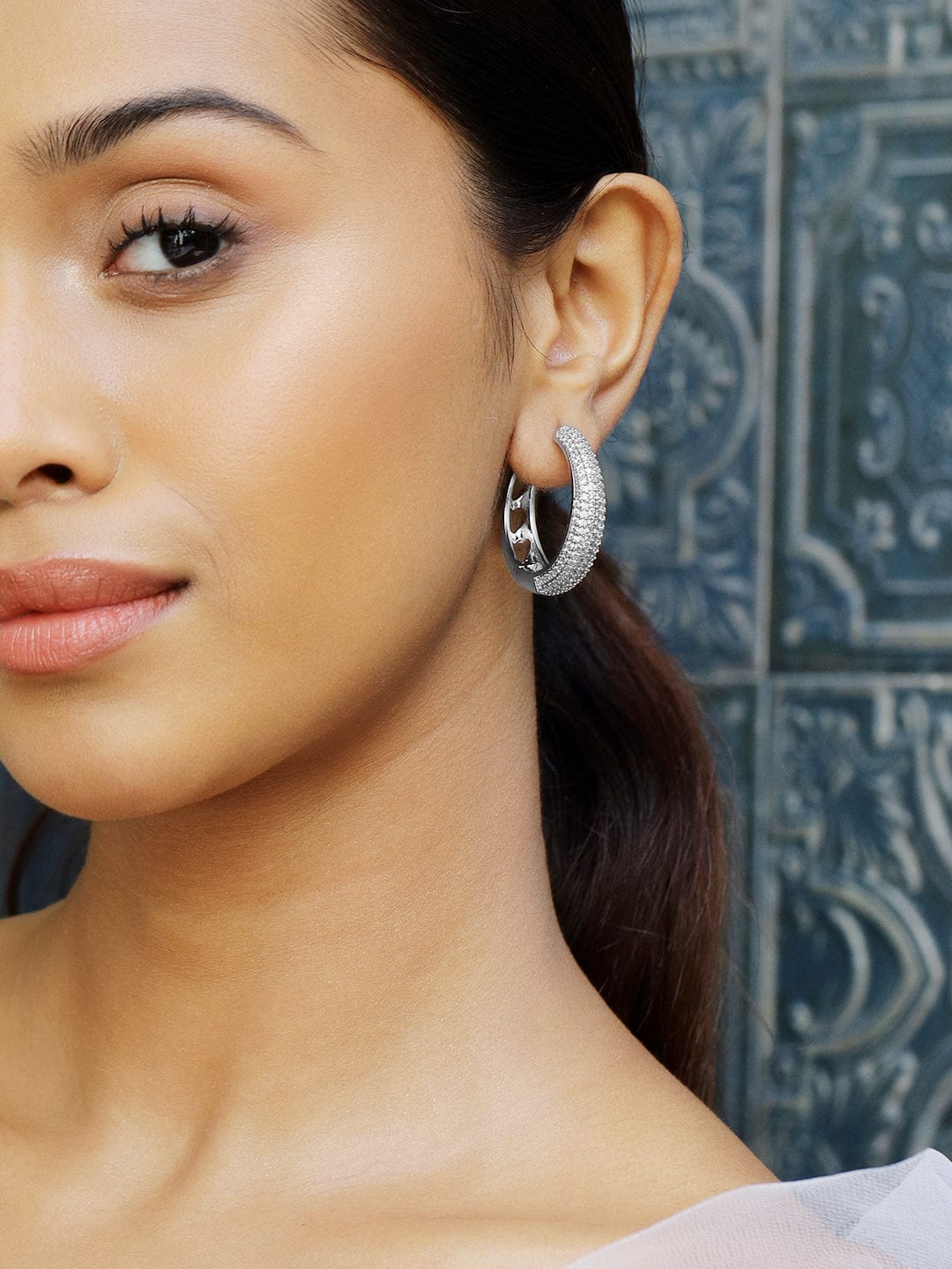 rubans-rhodium-plated-cubic-zirconia-studded-sleek-hoop-earrings-earrings-1129222021.jpg