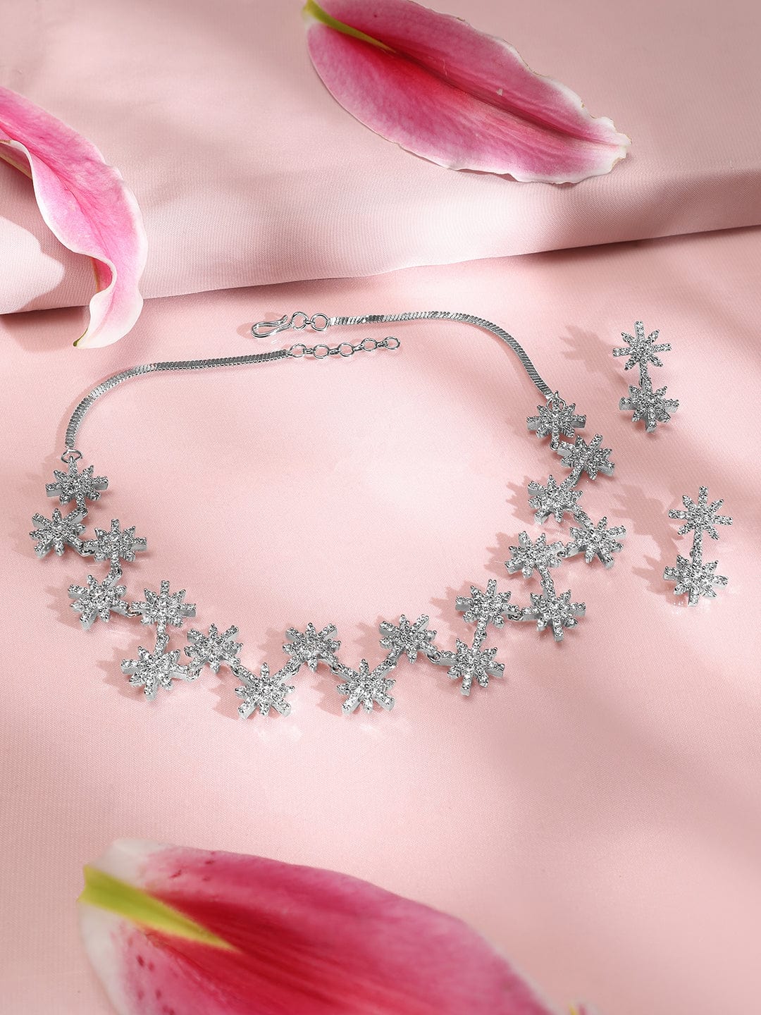 rubans-rhodium-plated-cubic-zirconia-studded-snowflake-necklace-earrings-set-necklace-set-1161395582.jpg