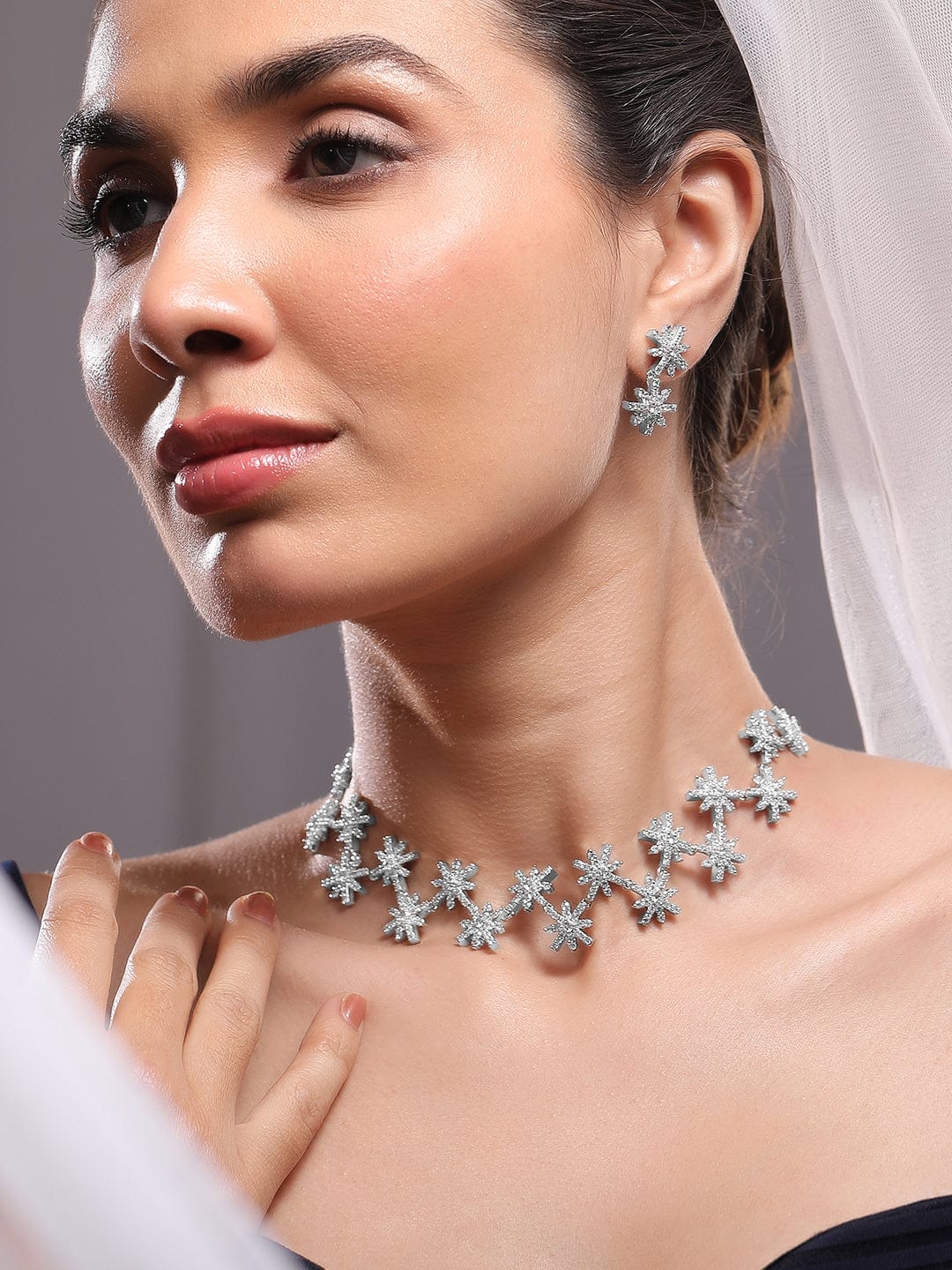 rubans-rhodium-plated-cubic-zirconia-studded-snowflake-necklace-earrings-set-necklace-set-1161395585.jpg