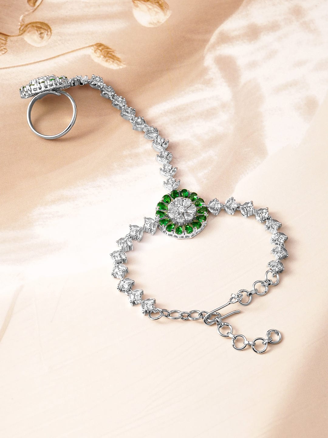 rubans-rhodium-plated-emerald-cubic-zirconia-hand-harness-ring-bracelet-bracelet-37510841696430.jpg