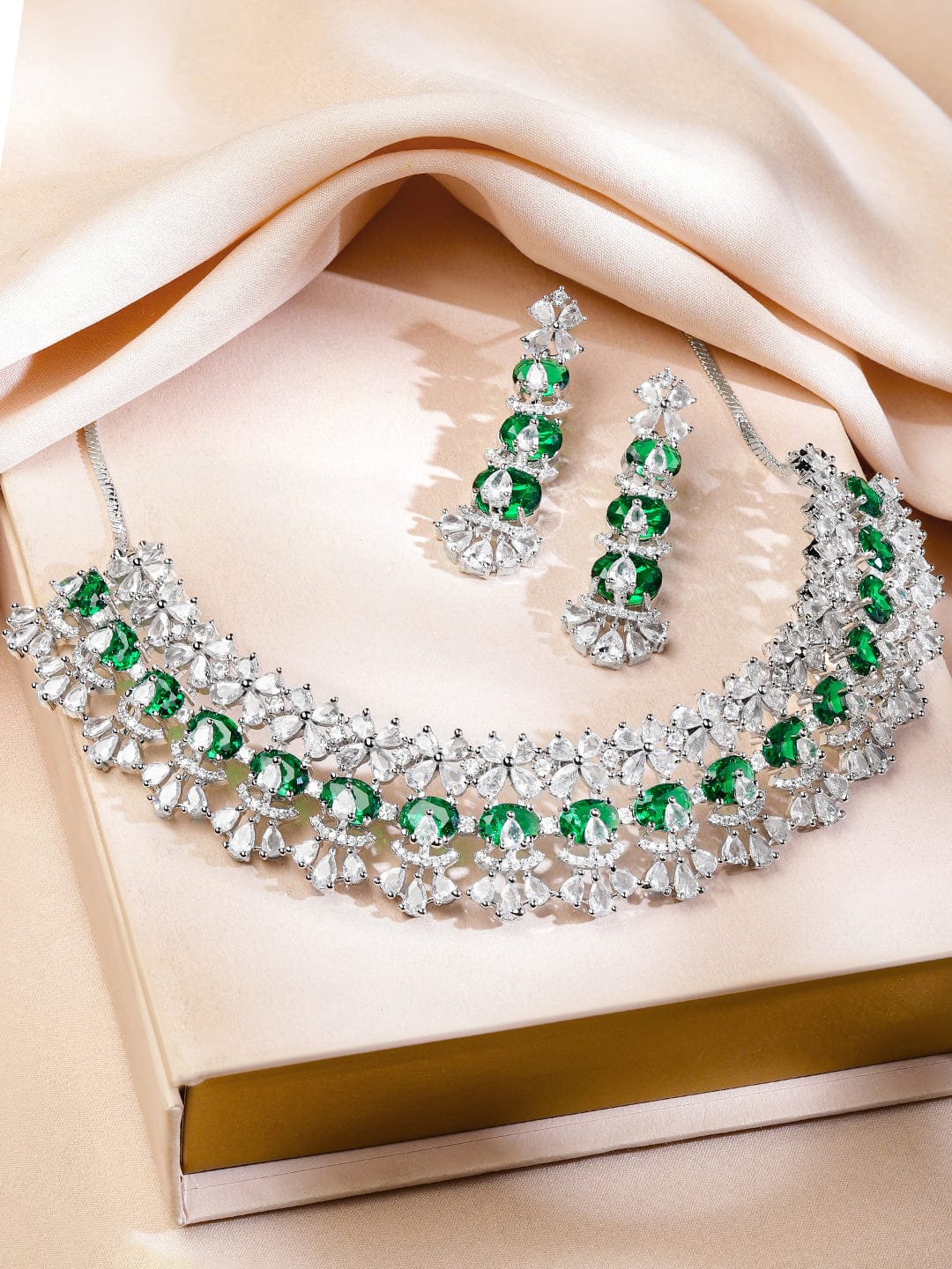 rubans-rhodium-plated-emerald-green-cubic-zirconia-studded-floral-necklace-set-necklace-set-1171393393.jpg