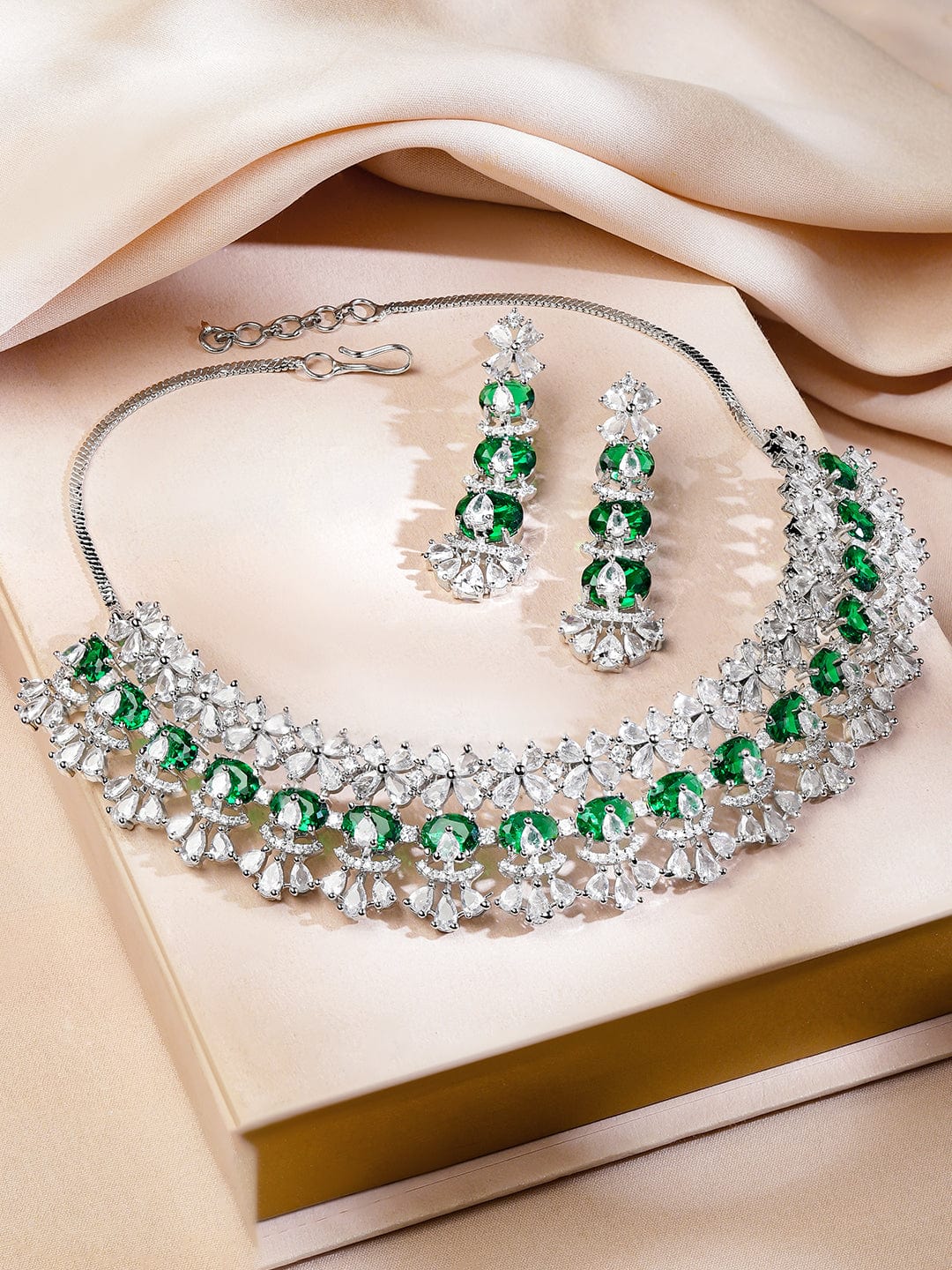 rubans-rhodium-plated-emerald-green-cubic-zirconia-studded-floral-necklace-set-necklace-set-1171393394.jpg