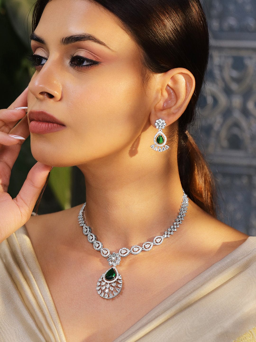 rubans-rhodium-plated-emerald-green-cubic-zirconia-studded-statement-necklace-set-necklace-set-1143856837.jpg
