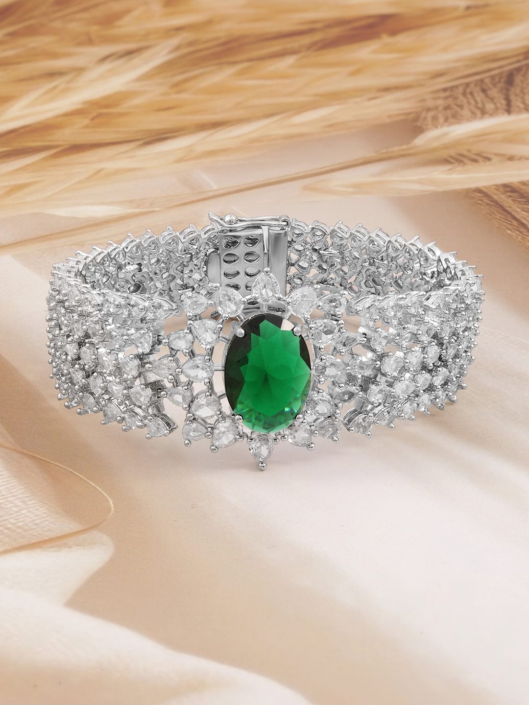 rubans-rhodium-plated-emerald-green-white-cubic-zirconia-bracelet-bracelet-37544106655918.jpg