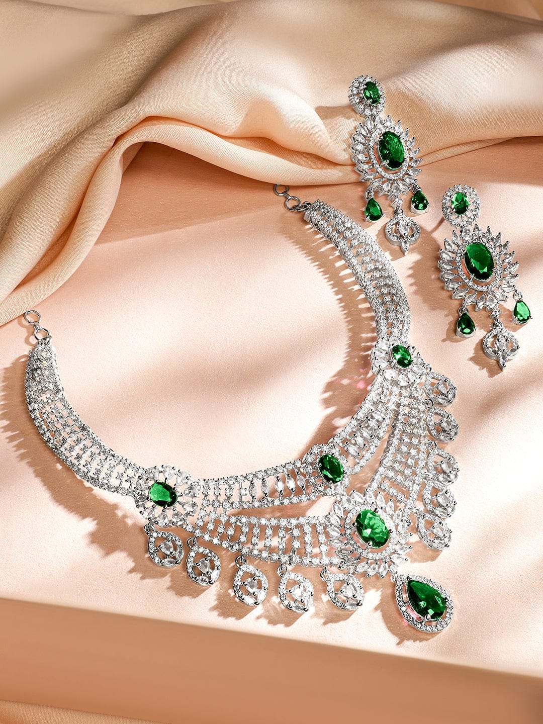 rubans-rhodium-plated-emerald-green-white-cubic-zirconia-layered-choker-jewellery-set-necklace-set-1143856392.jpg