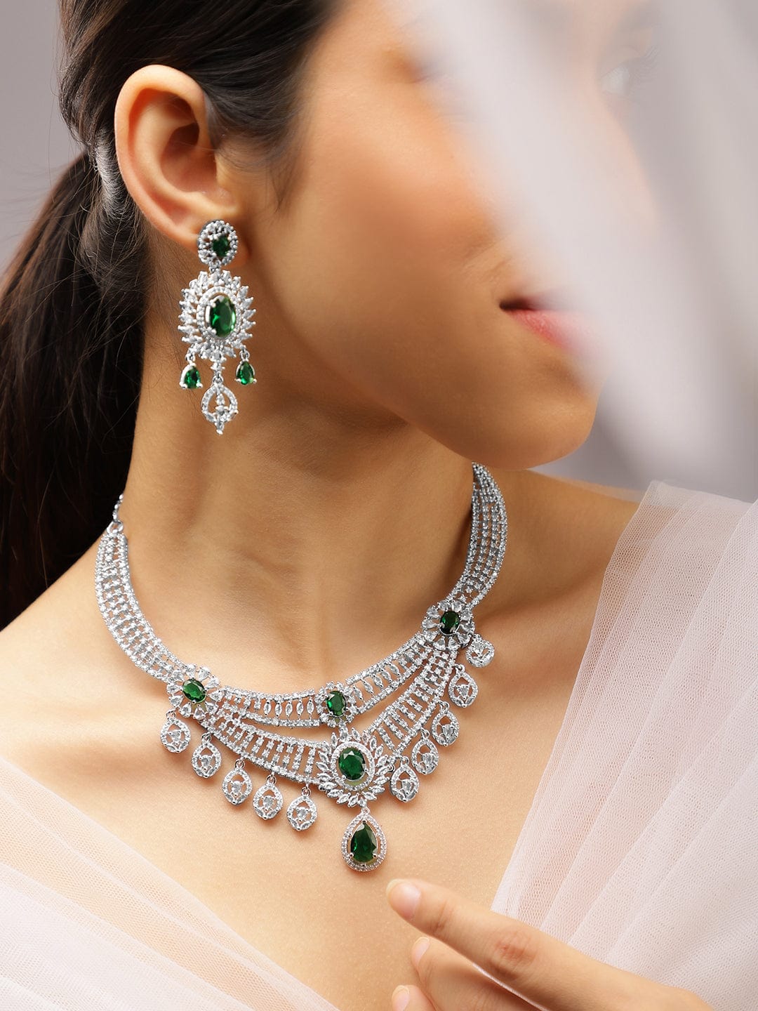 rubans-rhodium-plated-emerald-green-white-cubic-zirconia-layered-choker-jewellery-set-necklace-set-1143856396.jpg