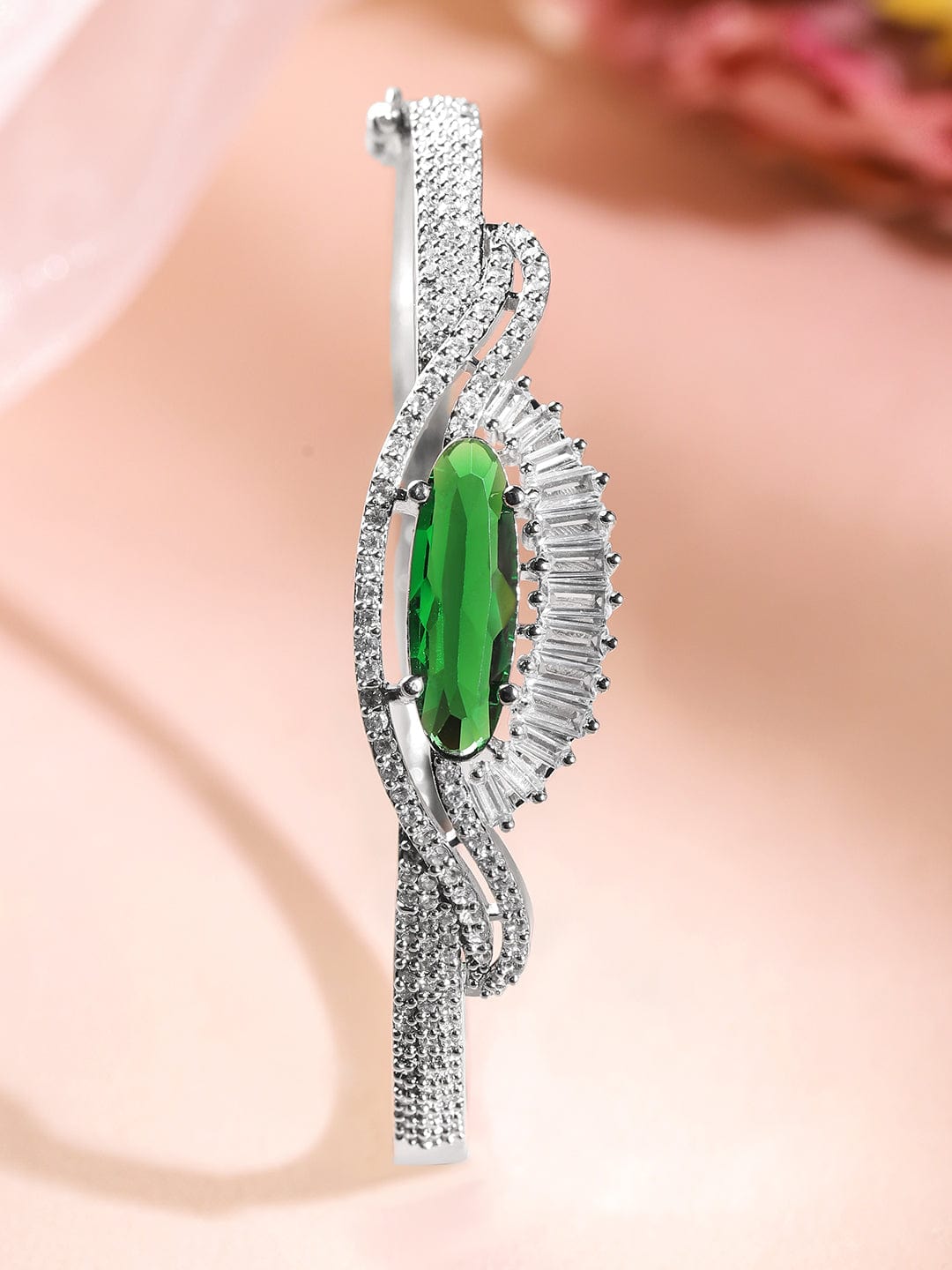 rubans-rhodium-plated-emerald-green-white-cubic-zirconia-studded-designer-bracelet-bangles-bracelets-1170727233.jpg