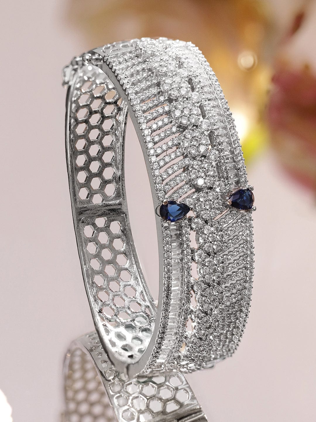 rubans-rhodium-plated-floral-design-bracelet-with-blue-sapphire-cubic-zirconia-accents-bangles-bracelet-1183546758.jpg
