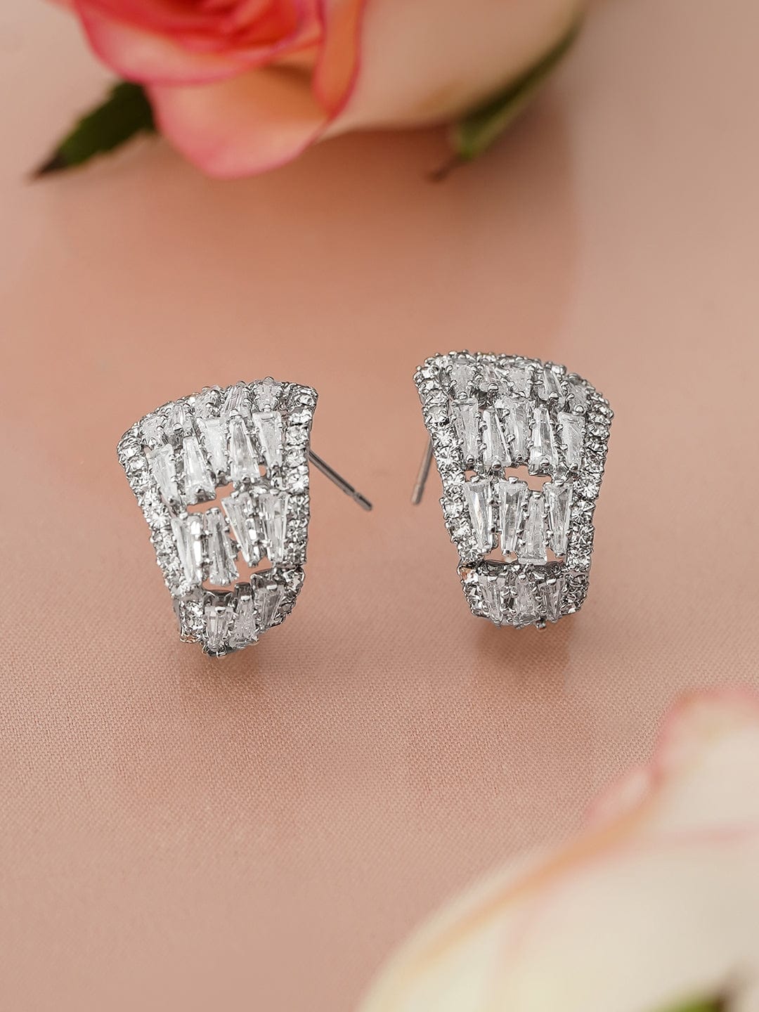 rubans-rhodium-plated-half-hoop-earrings-with-baguette-round-cubic-zirconia-studs-earrings-1183330864.jpg