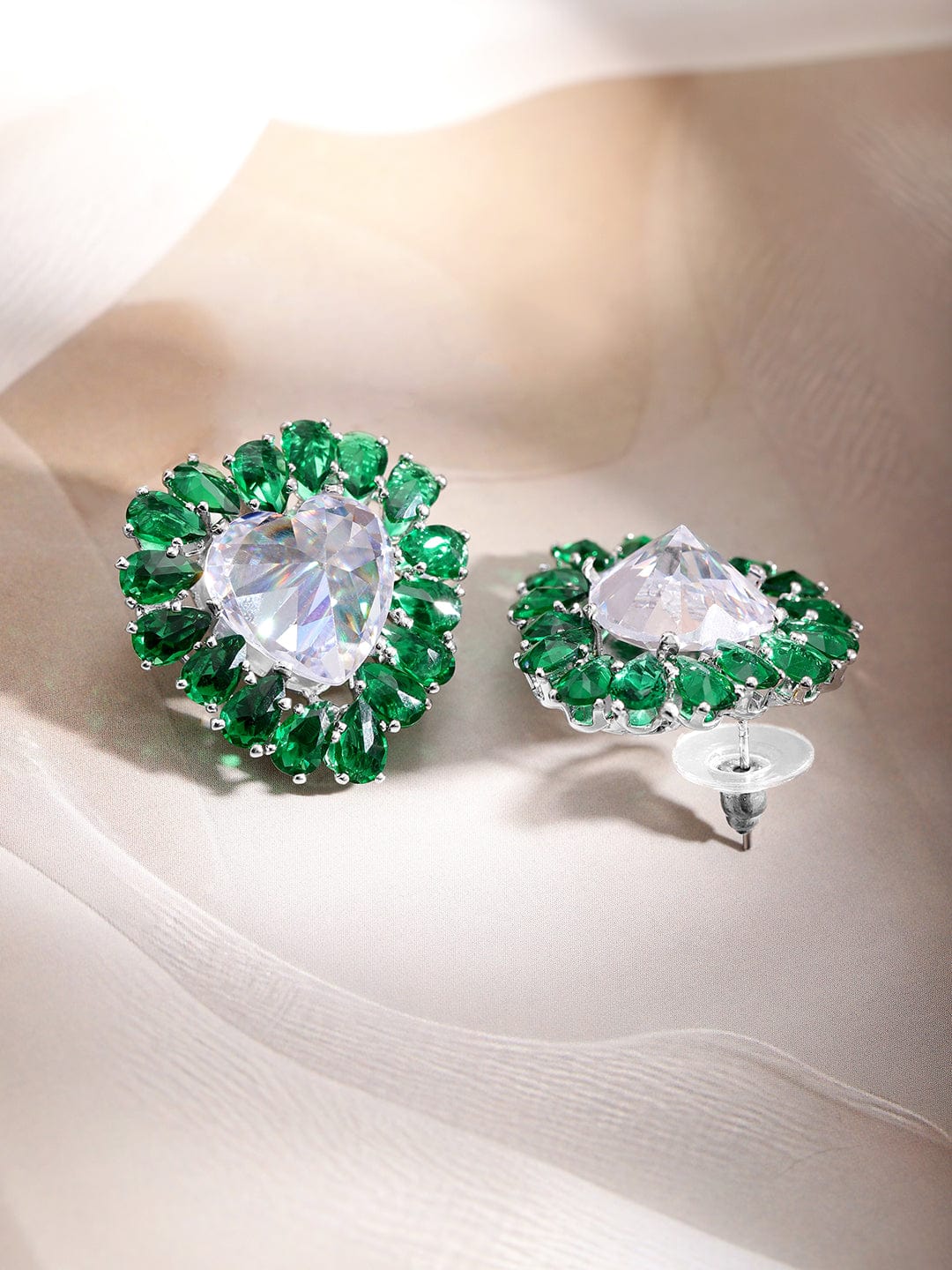 rubans-rhodium-plated-heart-stud-earrings-with-emerald-accents-earrings-1127636853.jpg