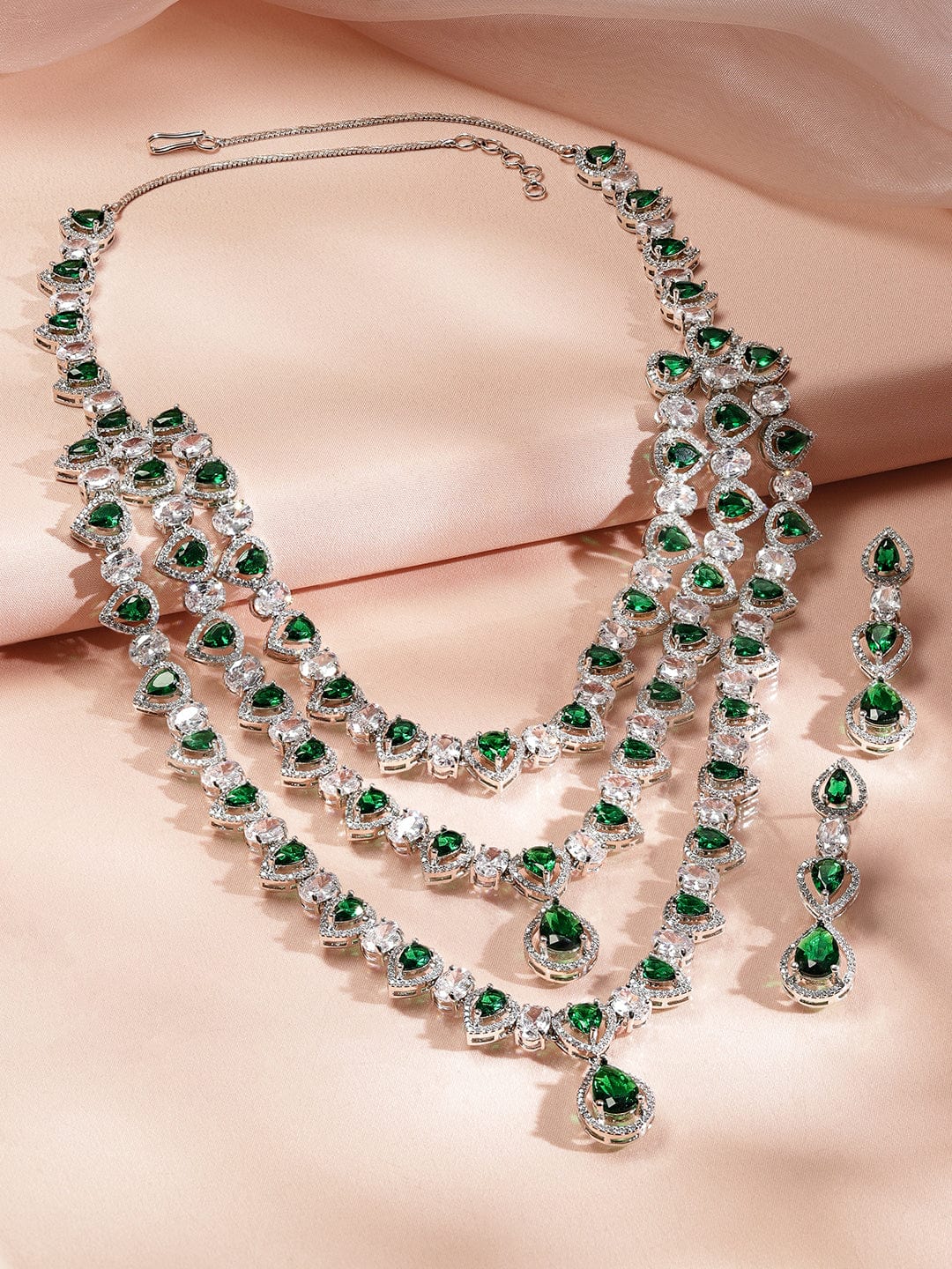 rubans-rhodium-plated-multi-layer-emerald-green-cubic-zirconia-studded-statement-necklace-set-necklace-set-1184202487.jpg
