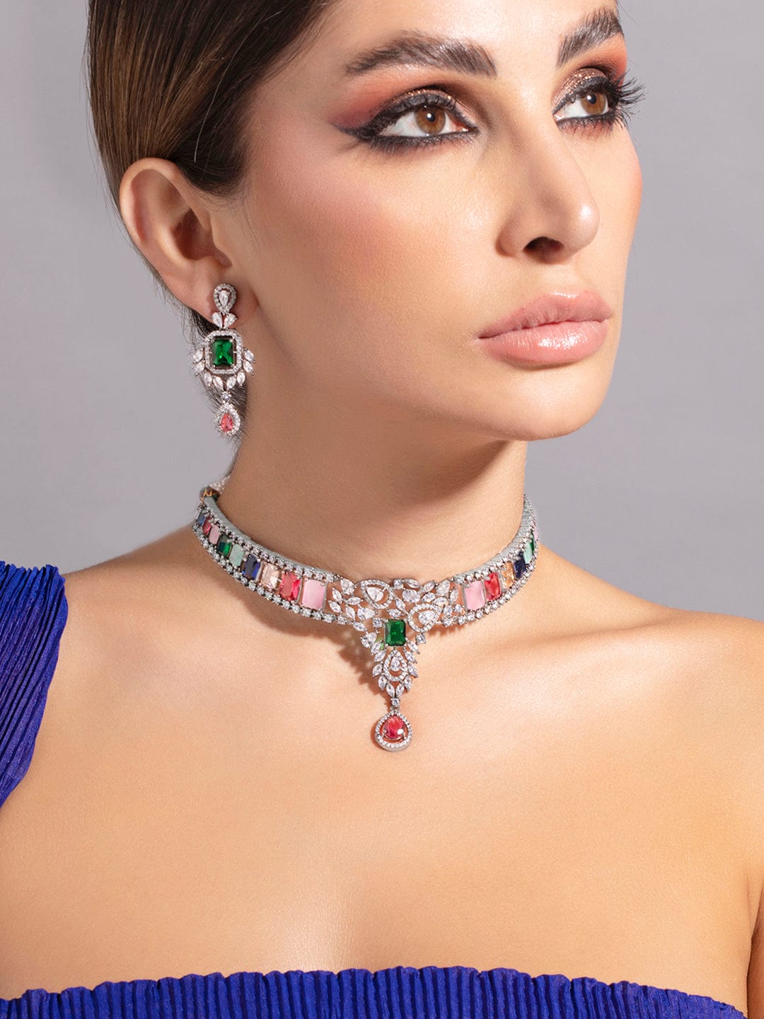 rubans-rhodium-plated-multicolor-gemstone-cubic-zirconia-studded-choker-necklace-set-necklace-set-37359115632814.jpg
