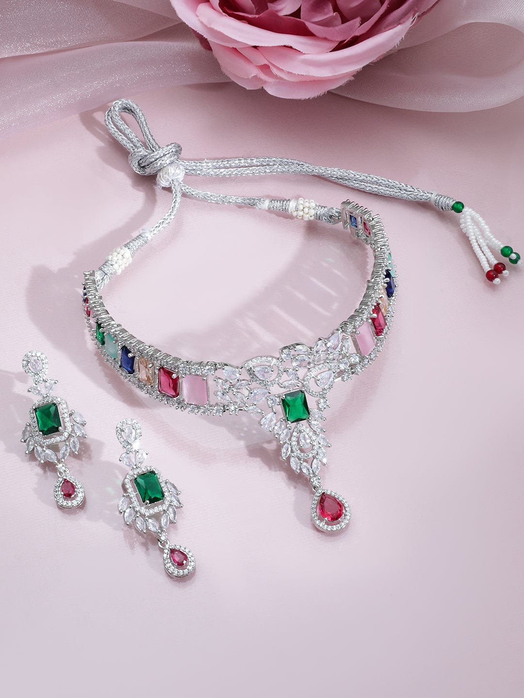 rubans-rhodium-plated-multicolor-gemstone-cubic-zirconia-studded-choker-necklace-set-necklace-set-37359115665582.jpg