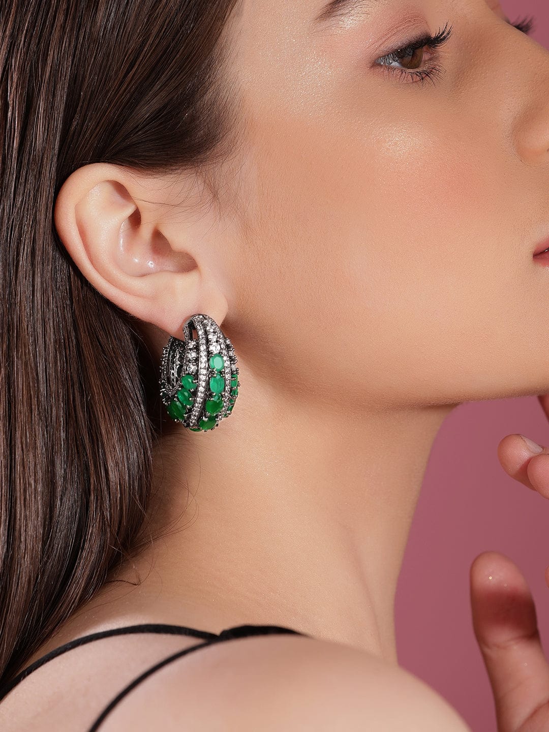 rubans-rhodium-plated-premium-green-zircons-studded-party-wear-hoop-earrings-earrings-33756728688814.jpg