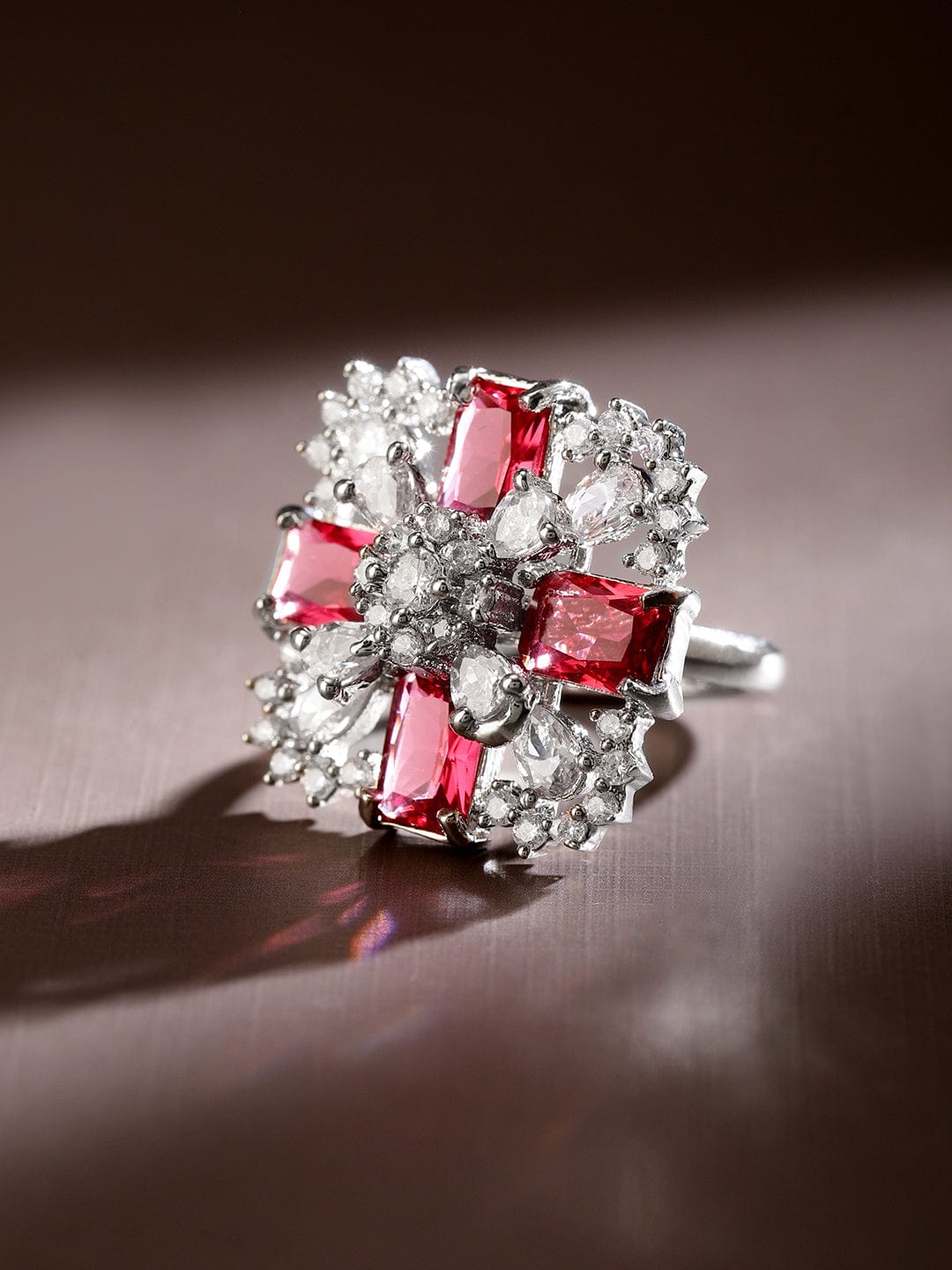rubans-rhodium-plated-ruby-pink-white-cubiczirconia-studded-floral-cross-adjustable-ring-finger-rings-1143859813.jpg