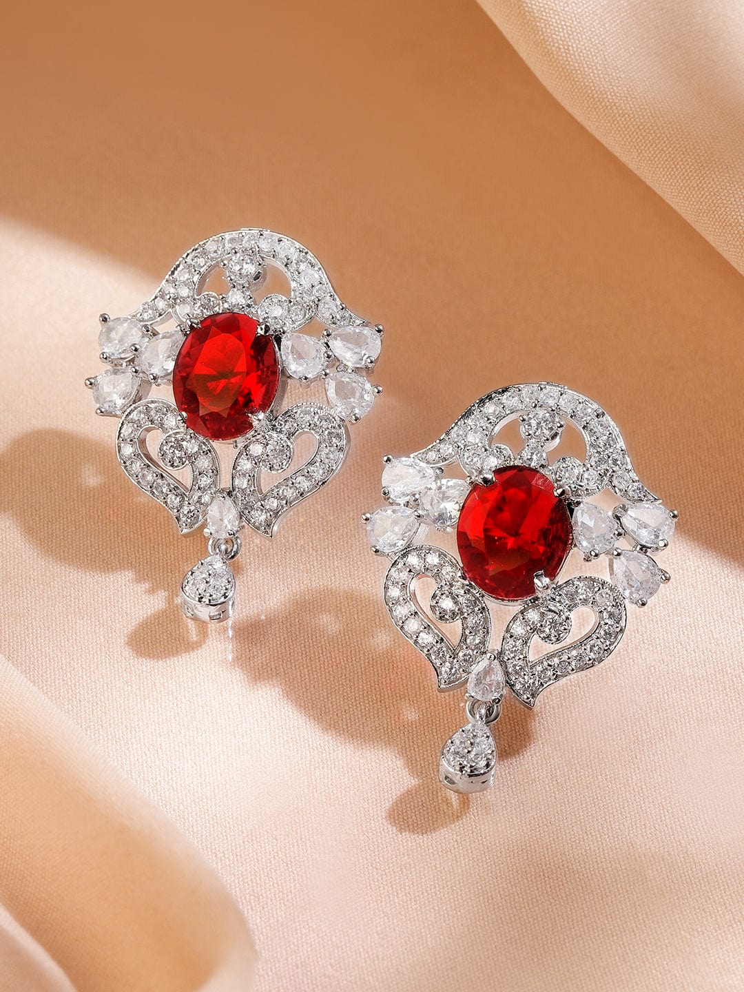 rubans-rhodium-plated-ruby-red-stone-white-cubic-zirconia-studded-classic-drop-earrings-stud-earrings-1177002774.jpg