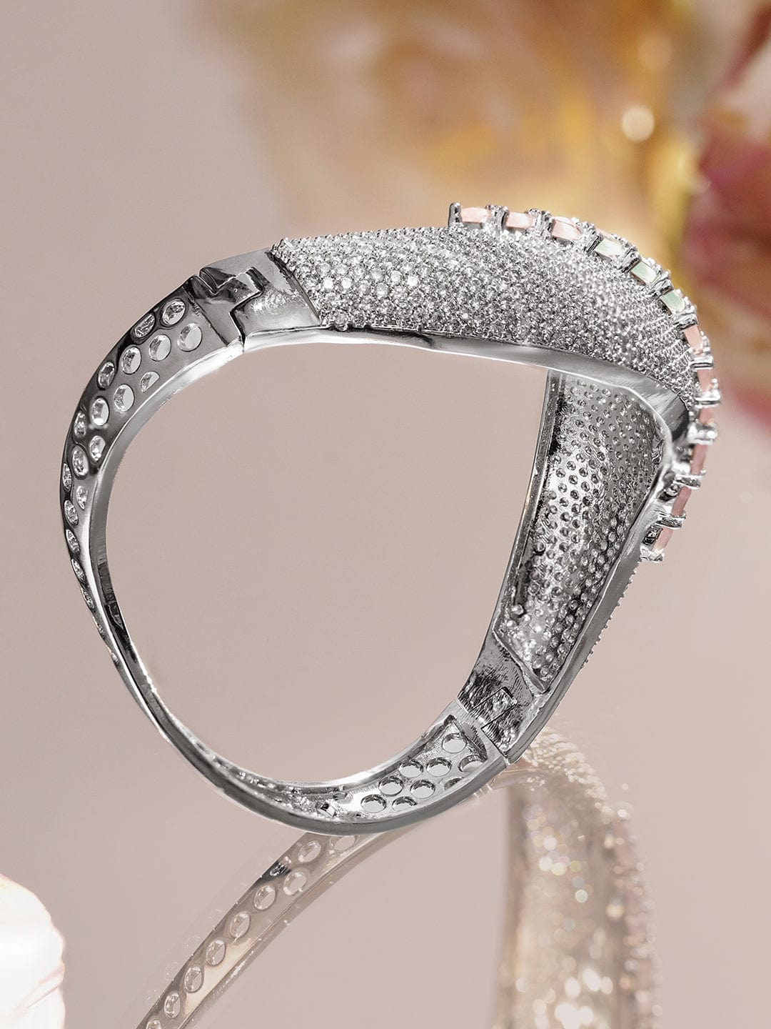 rubans-rhodium-plated-statement-bracelet-with-pastel-pink-green-stones-cubic-zirconia-detailing-bangles-bracelet-1183546762.jpg