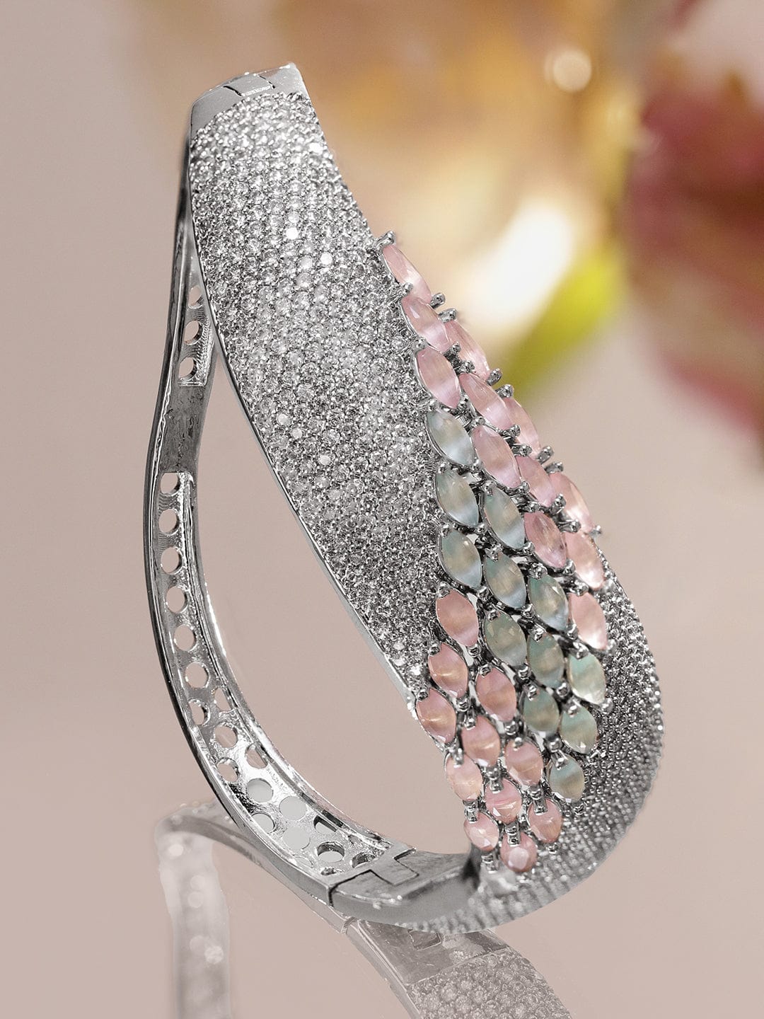 rubans-rhodium-plated-statement-bracelet-with-pastel-pink-green-stones-cubic-zirconia-detailing-bangles-bracelet-1183546763.jpg