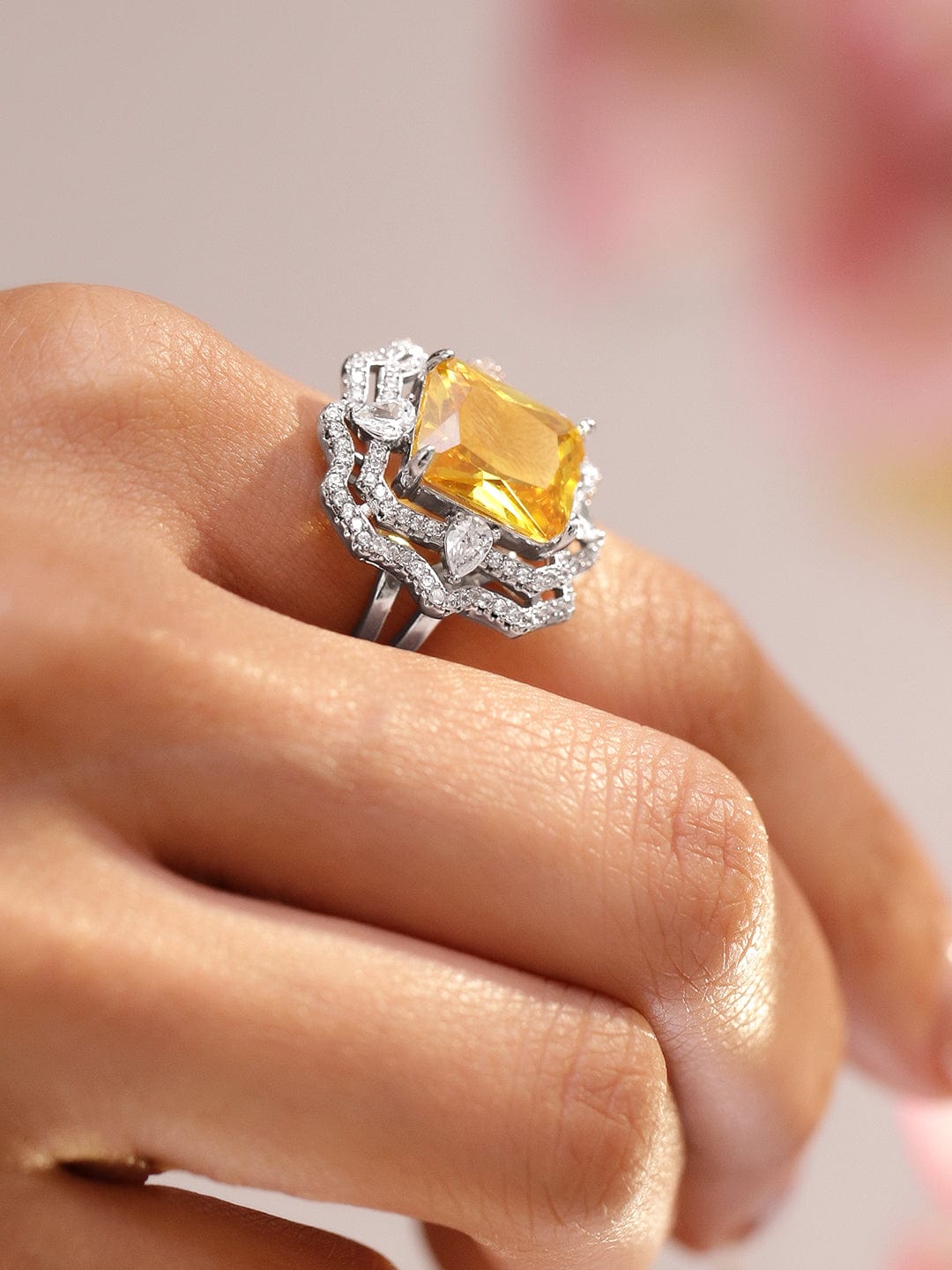 rubans-rhodium-plated-yellow-sapphire-and-cubic-zirconia-detailing-adjustable-statement-ring-finger-ring-1183277577.jpg