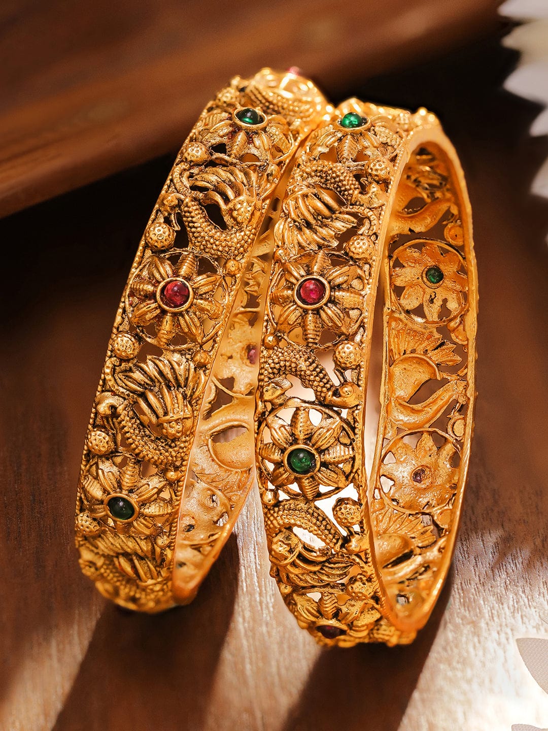 rubans-set-of-2-18k-gold-plated-emerald-green-ruby-pink-stone-studded-floral-peacock-design-bangles-bangles-bracelets-1181688653.jpg