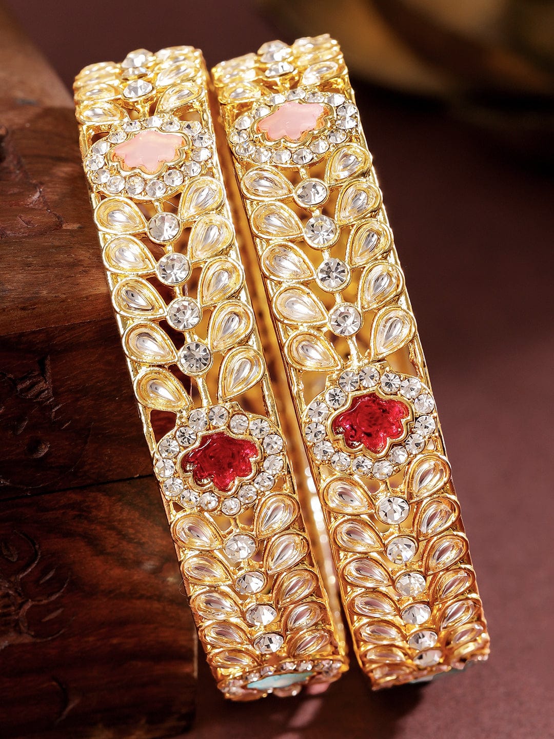 rubans-set-of-2-18k-gold-plated-kundan-multi-colour-cubic-zirconia-stone-floral-bangles-bangles-bracelets-1174668455.jpg