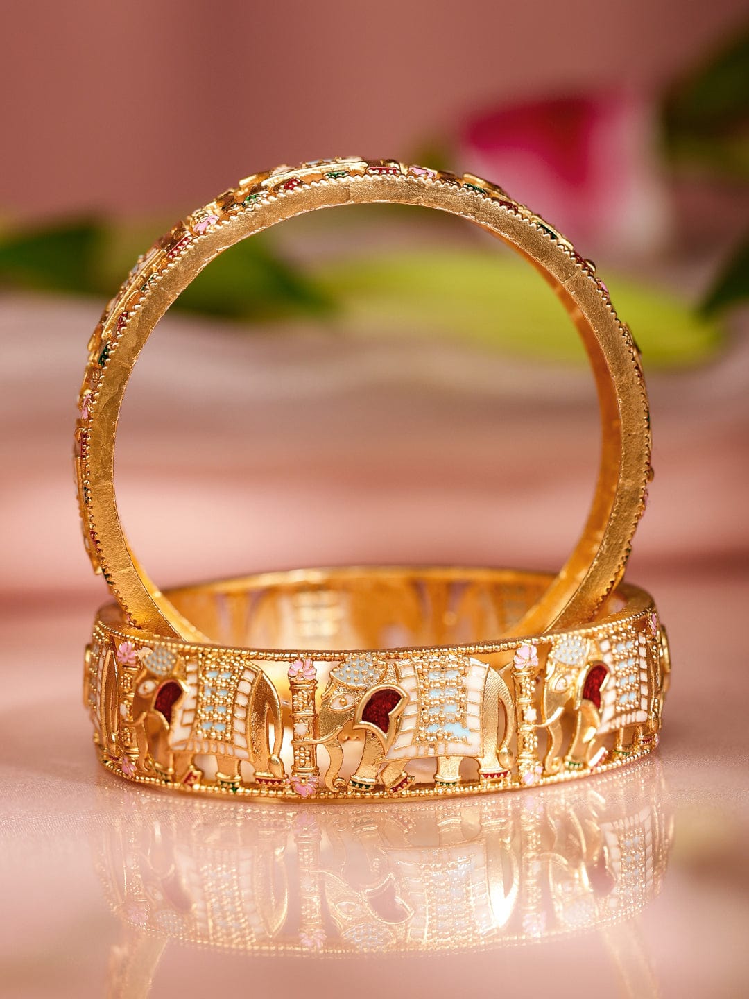 rubans-set-of-2-18k-gold-plated-multicolor-enamel-in-elephant-handcrafted-ethnic-bangles-bangles-bracelet-1143858132.jpg