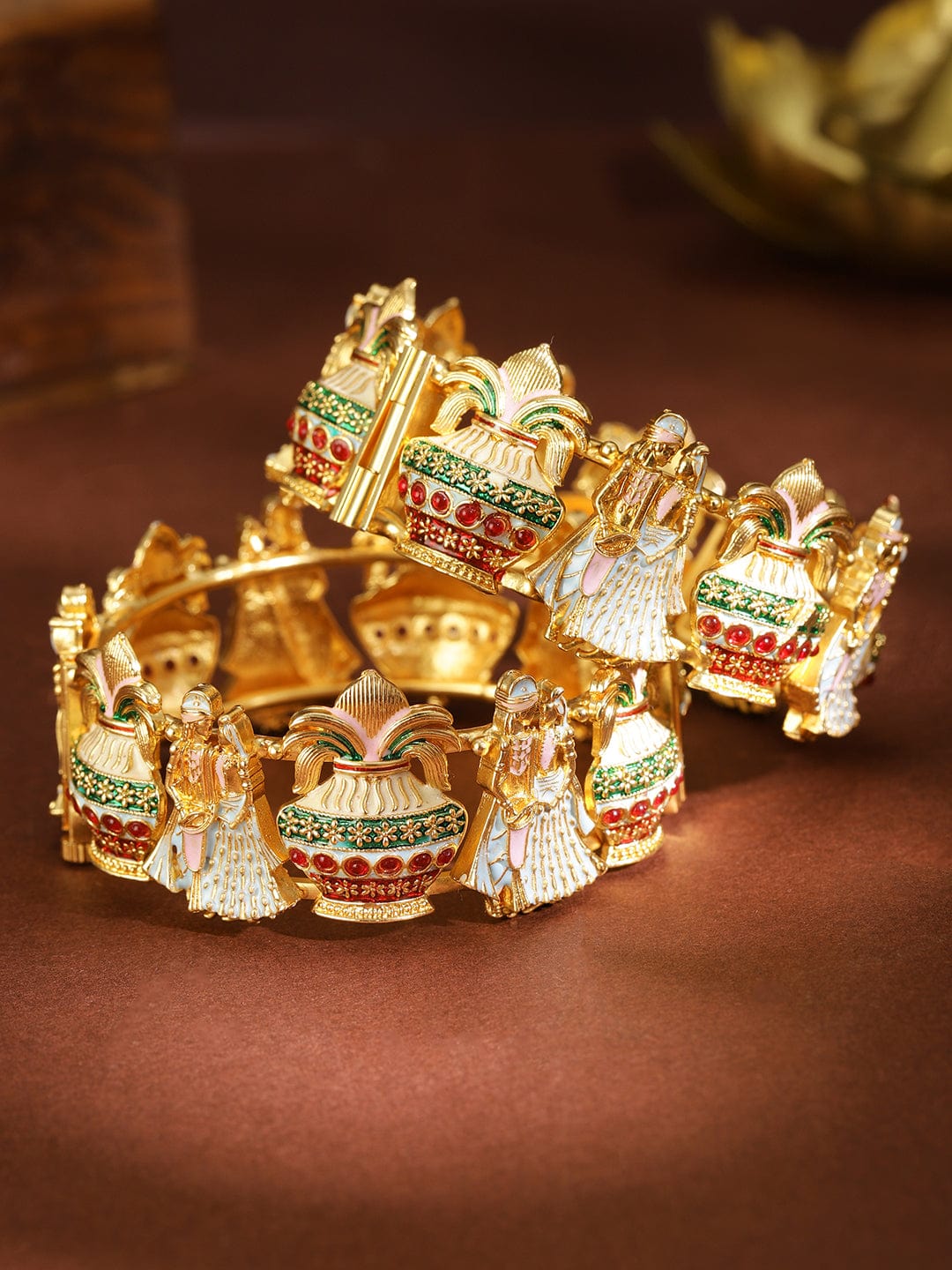 rubans-set-of-2-22k-gold-plated-handcrafted-traditional-bridal-bangles-with-multicolor-enamel-work-bangles-1143857578.jpg