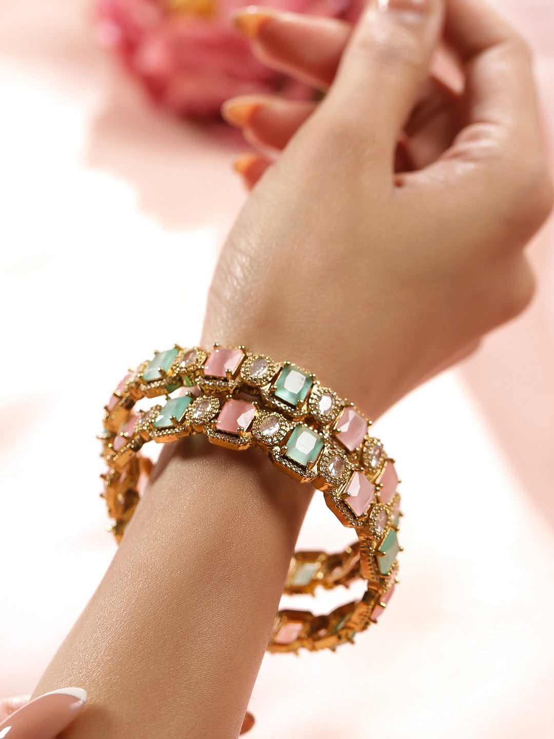 rubans-set-of-2-22k-gold-plated-pastel-pink-mint-green-white-cubic-zirconia-studded-premium-bangles-bangles-bracelets-1177176139.jpg