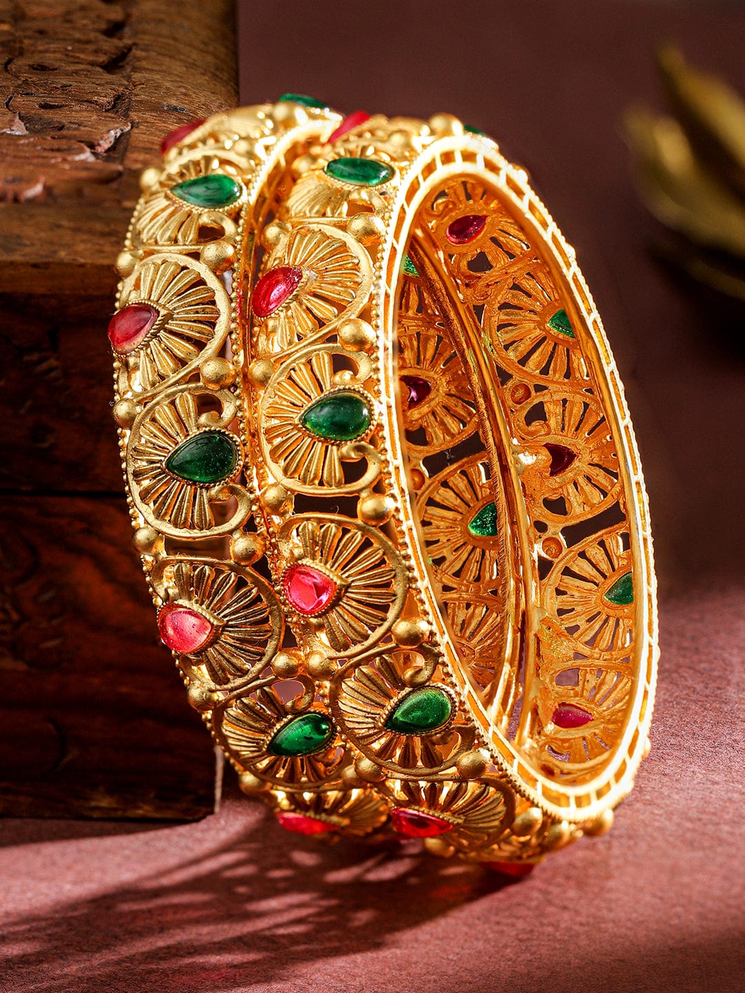 rubans-set-of-2-24k-gold-plated-handcrafted-bangles-with-ruby-red-emerald-green-stones-bangles-bracelet-1144118408.jpg