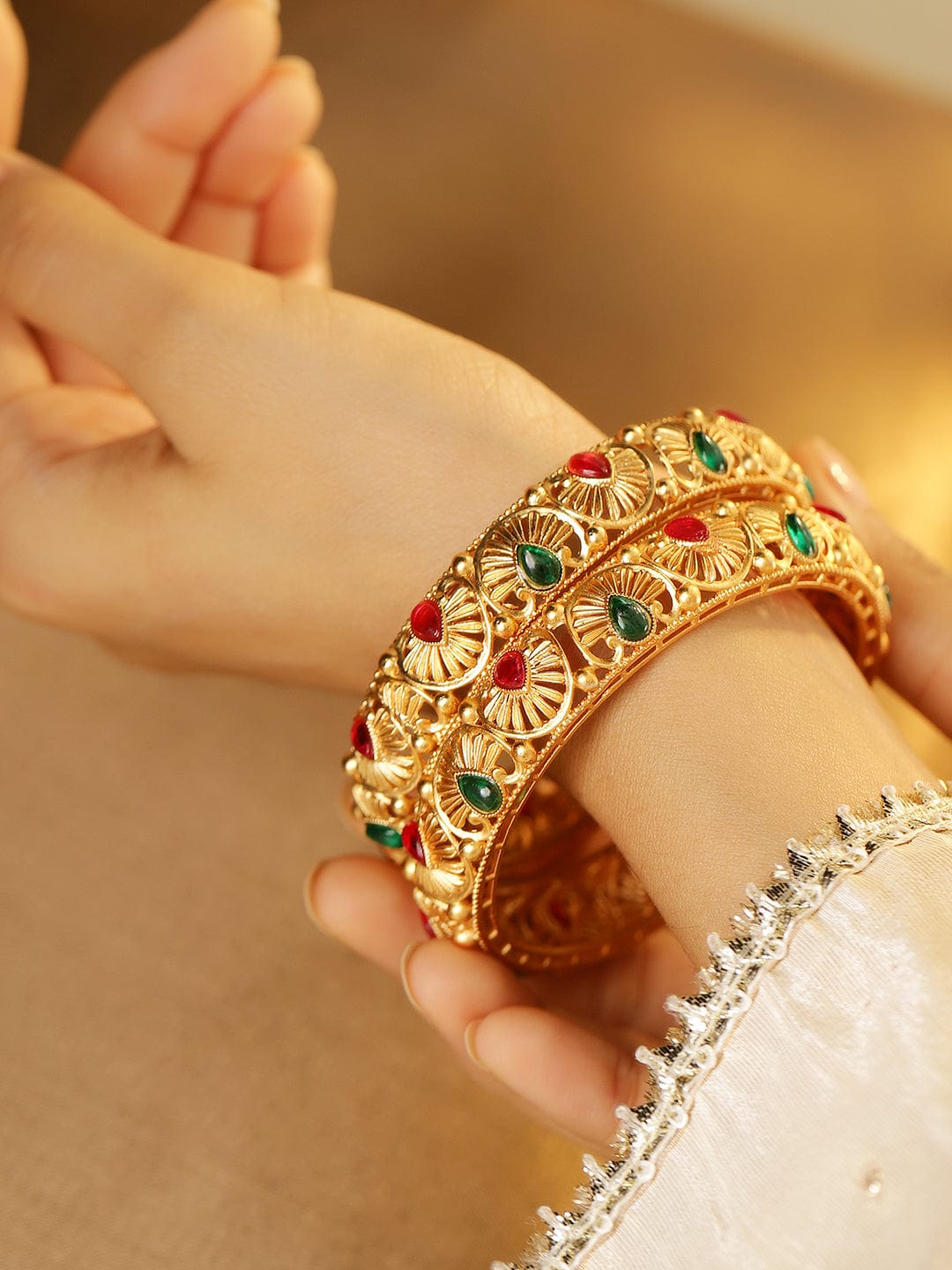 rubans-set-of-2-24k-gold-plated-handcrafted-bangles-with-ruby-red-emerald-green-stones-bangles-bracelet-1153735989.jpg