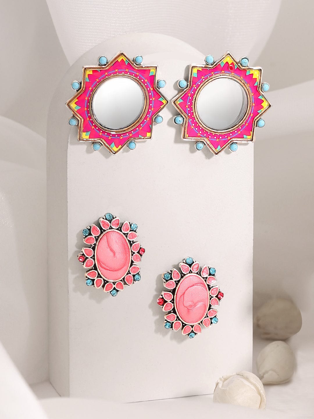 rubans-set-of-2-oxidized-finish-with-multicolor-stone-studded-earrings-earrings-33647216427182.jpg
