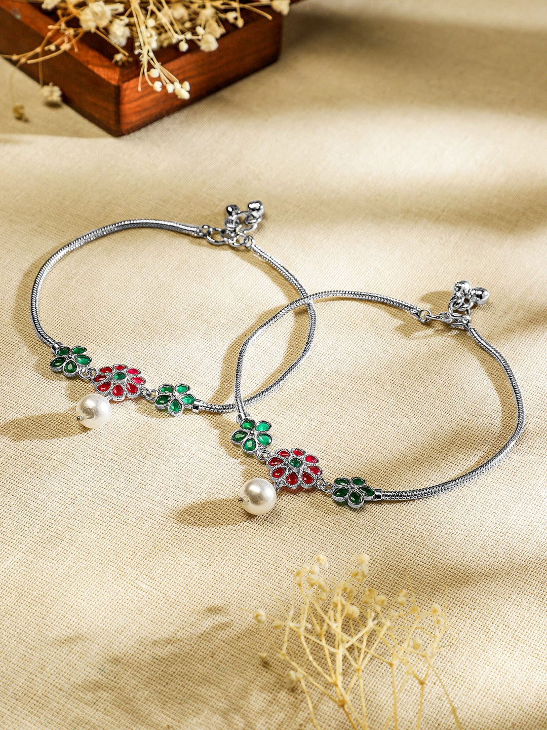 rubans-set-of-2-oxidized-silver-plated-ruby-pink-emerald-green-kundan-floral-anklets-with-pearl-accents-anklet-1156949394.jpg