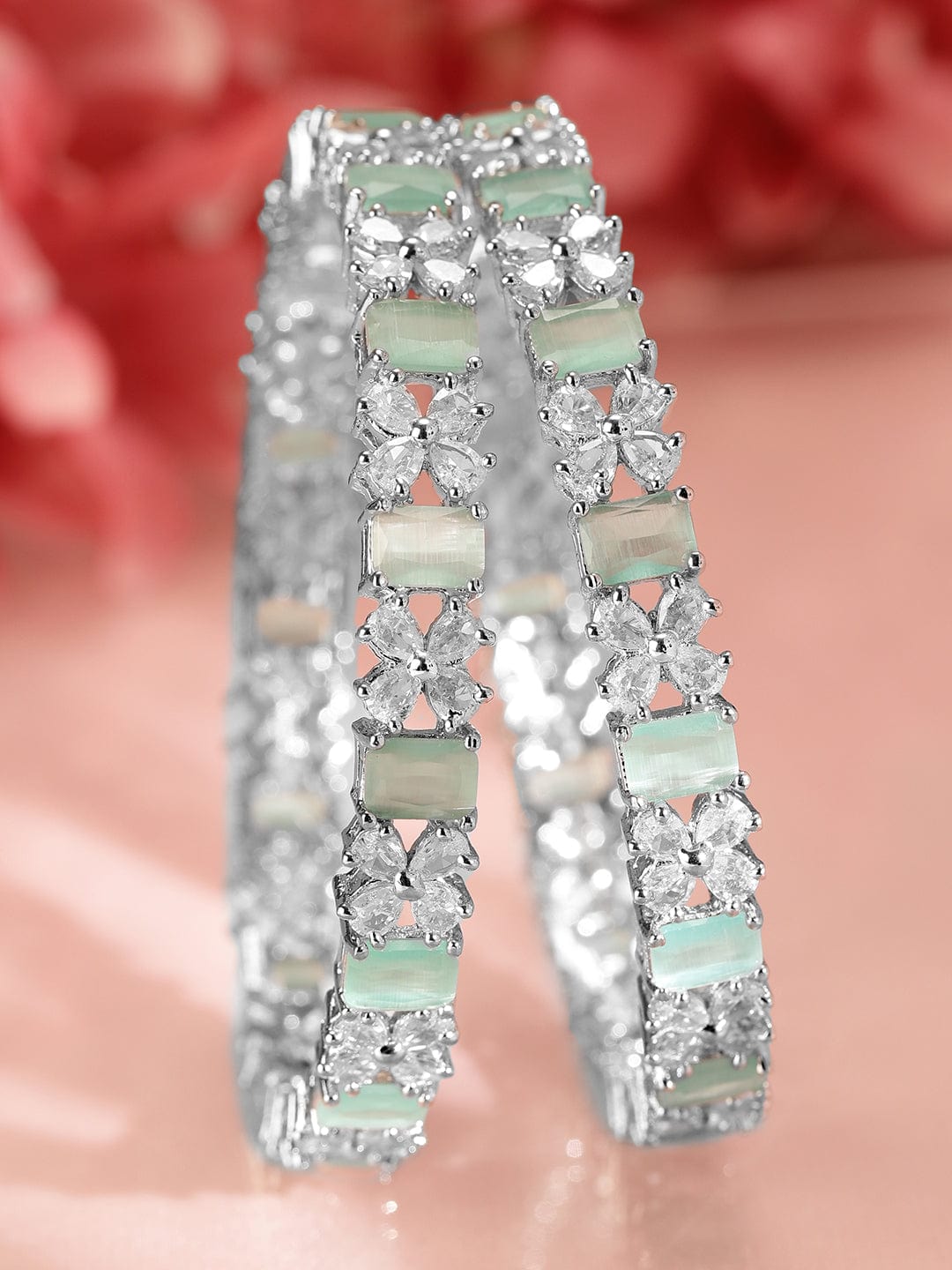 rubans-set-of-2-rhodium-plated-bangles-with-mint-green-stones-cubic-zirconia-bangles-bracelets-1143858433.jpg