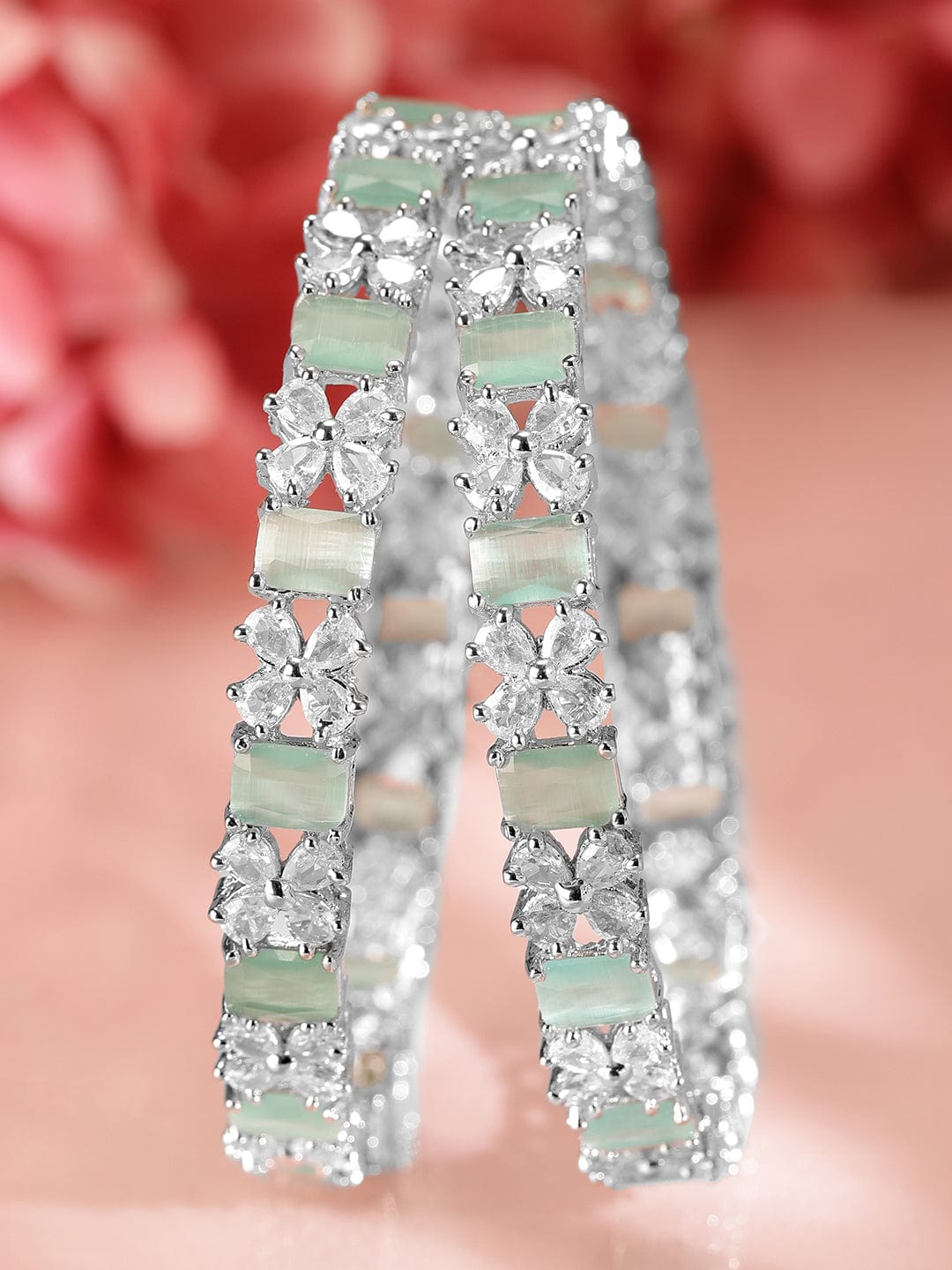 rubans-set-of-2-rhodium-plated-bangles-with-mint-green-stones-cubic-zirconia-bangles-bracelets-1143858434.jpg