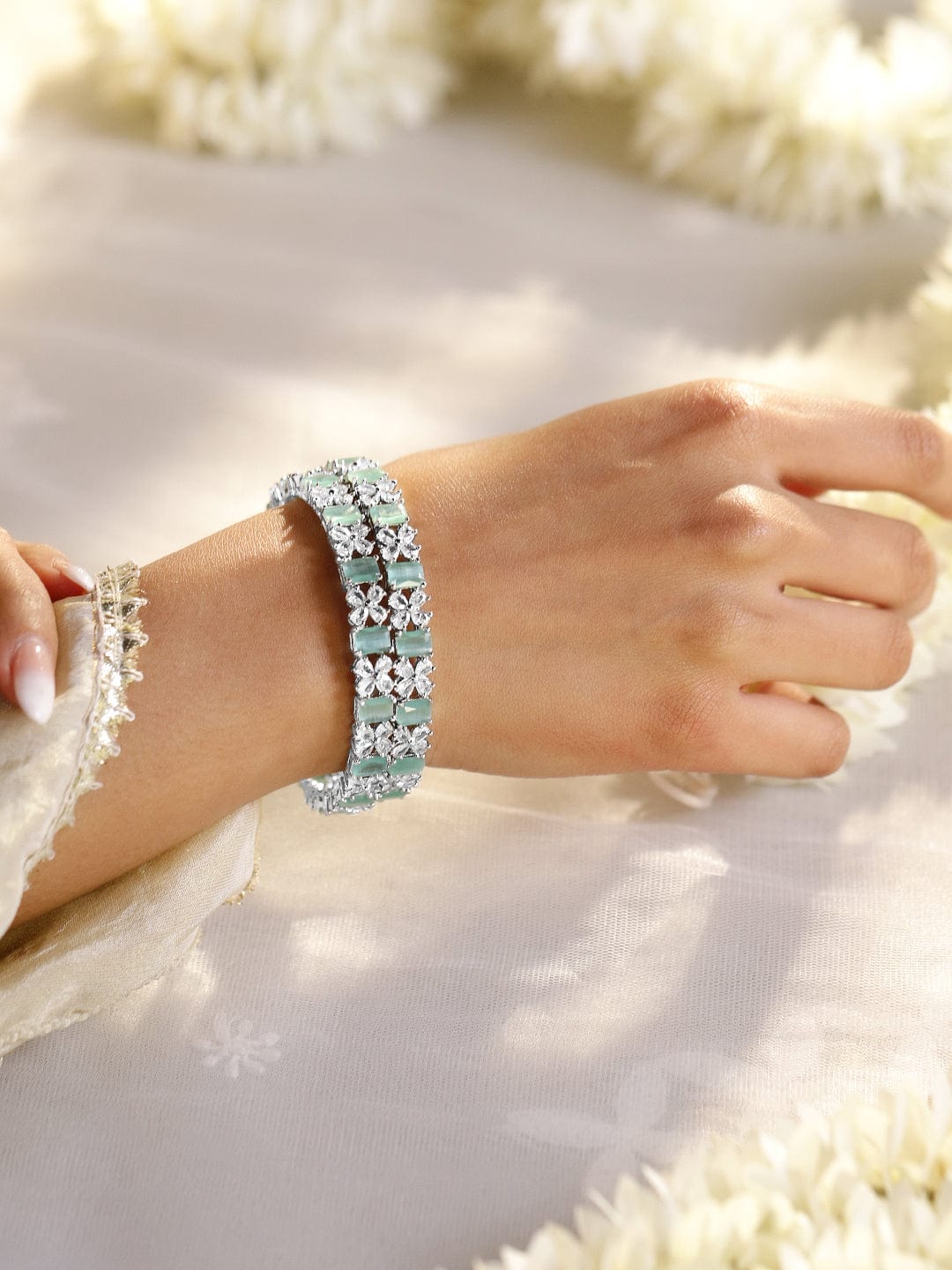 rubans-set-of-2-rhodium-plated-bangles-with-mint-green-stones-cubic-zirconia-bangles-bracelets-37995821858990.jpg