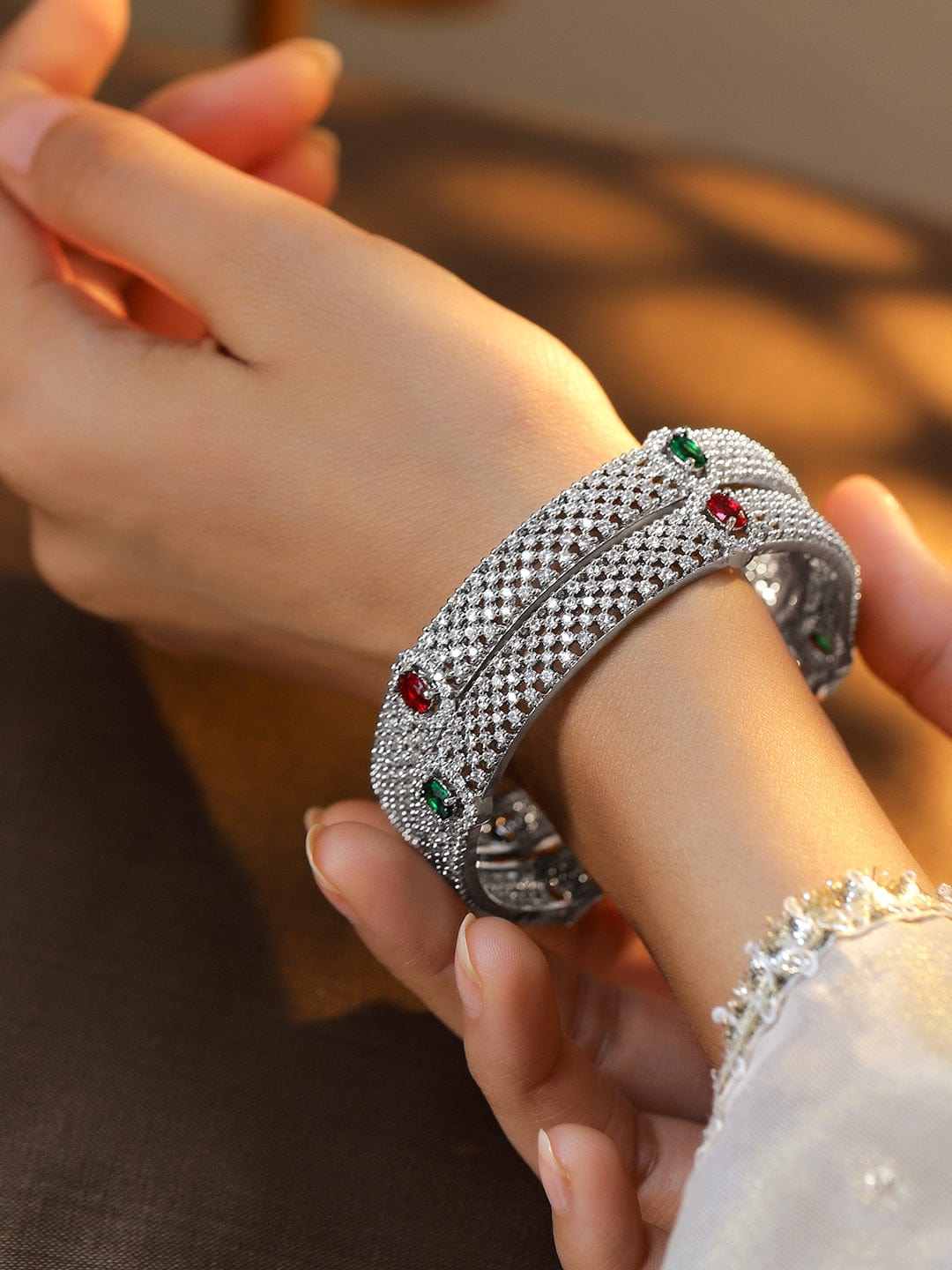 rubans-set-of-2-rhodium-plated-ruby-emerald-and-cubic-zirconia-studded-premium-bangles-bangles-bracelets-1172951328.jpg