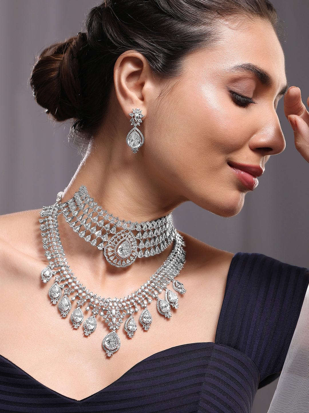 rubans-set-of-2-silver-plated-aaa-cubic-zirconia-studded-dual-layer-choker-necklace-set-necklace-set-37920682115246.jpg
