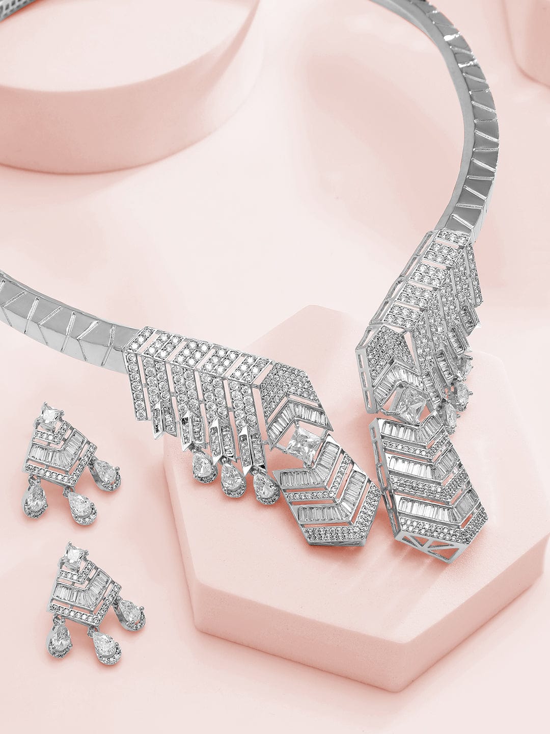 rubans-silver-plated-aaa-cubic-zirconia-studded-geometric-statement-choker-necklace-set-necklace-set-37493072625838.jpg
