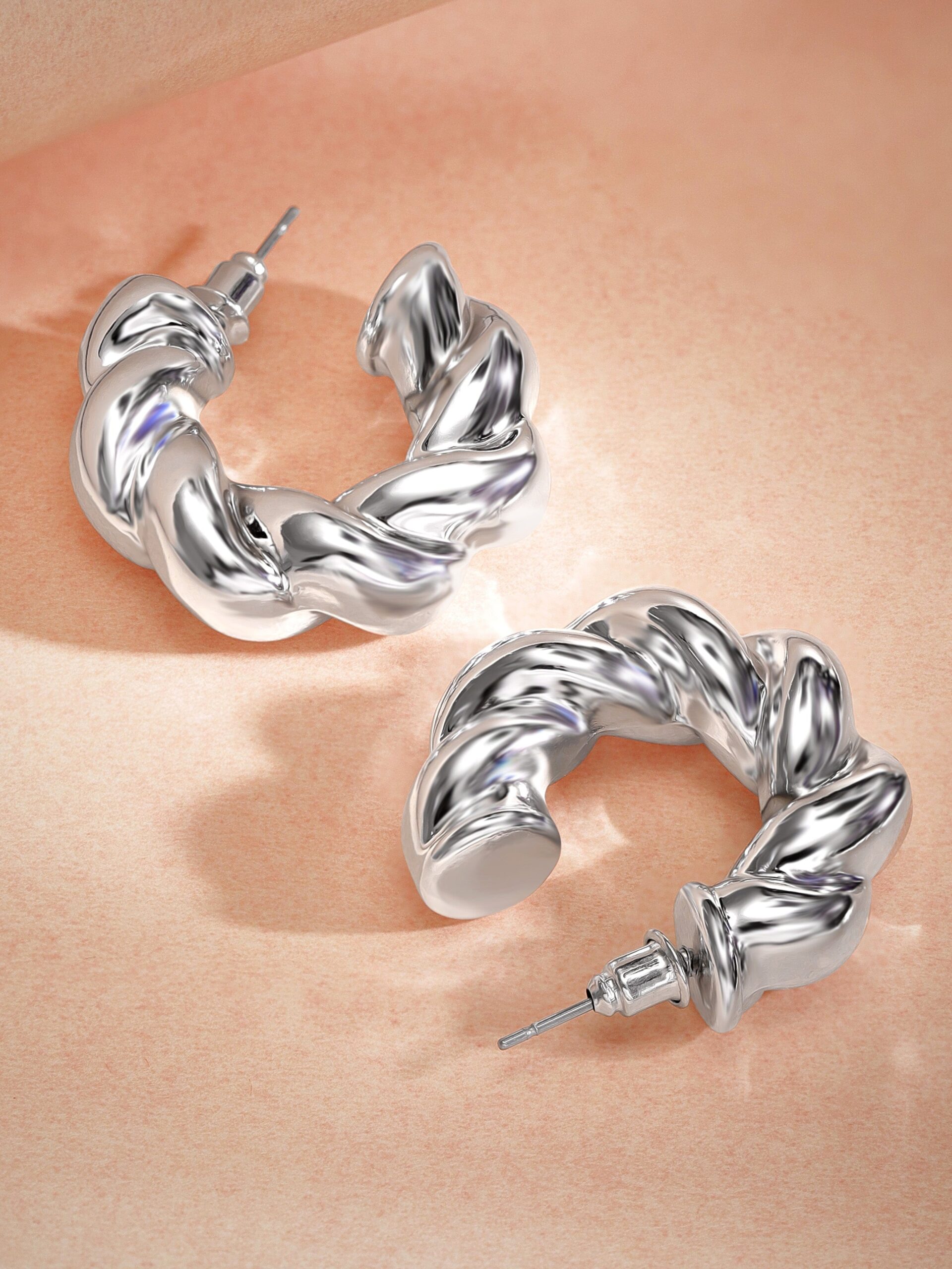 rubans-silver-plated-chunky-twisted-half-hoop-earrings-hoop-earrings-37673255764142.jpg