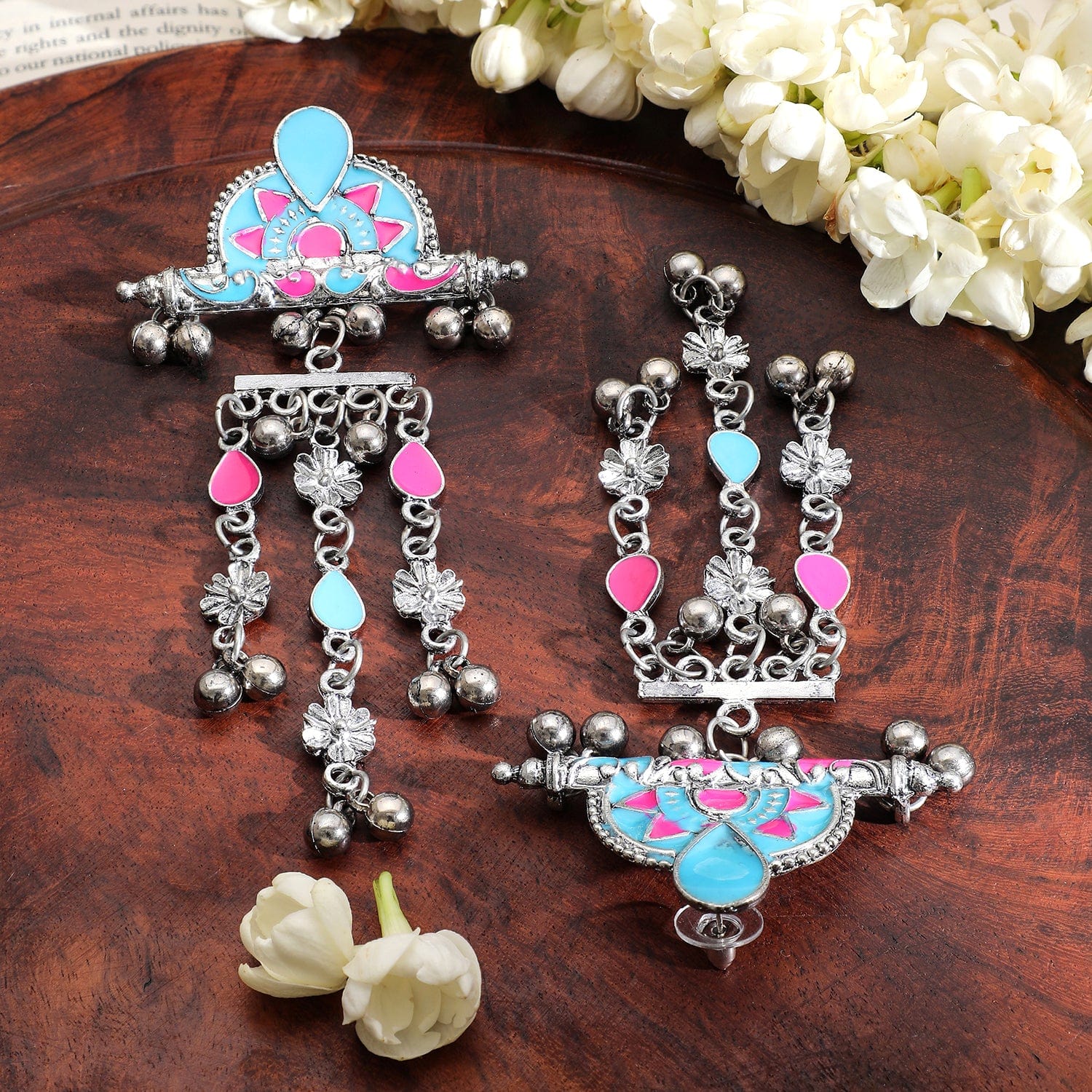 rubans-silver-plated-pink-blue-enamel-cascading-dangle-earrings-with-silver-beads-drop-earrings-37797123293358.jpg